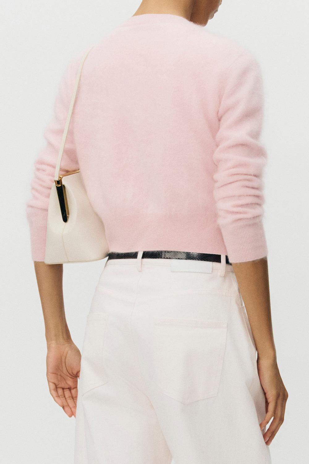 Cruz Cardigan - Pink-PINK-XS-CLOTHINGTOPCARDIGAN-ADAM LIPPES