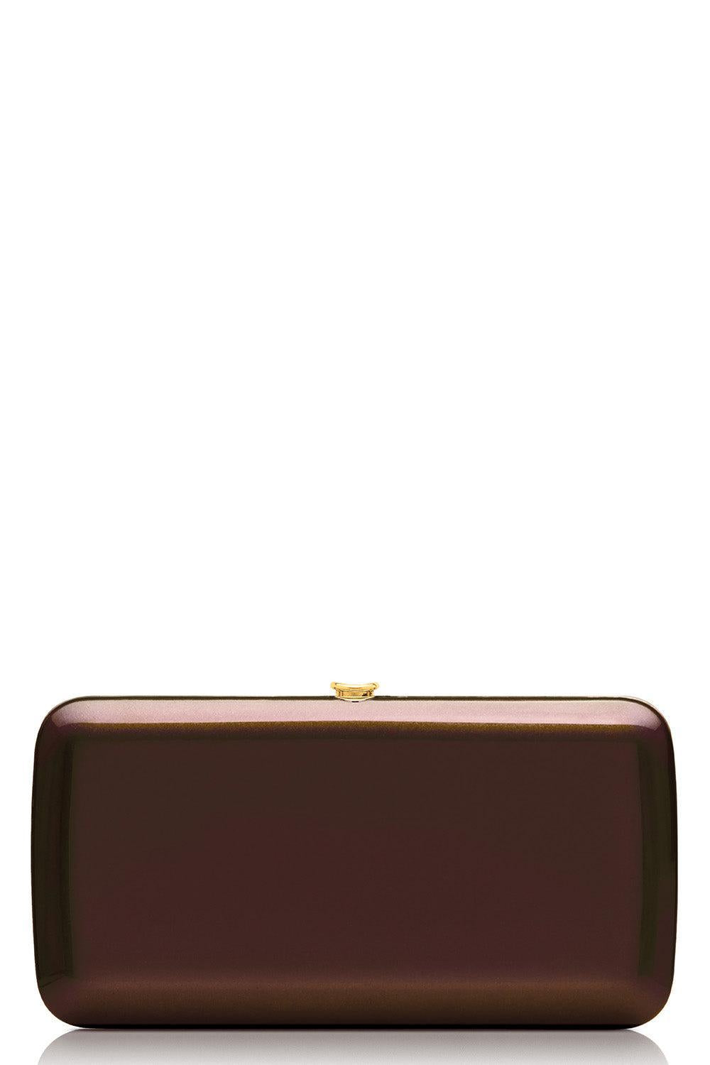 Finley Clutch - Iridescent Amaretto-IRIDAMAR-HANDBAGCLUTCHES-JEFFREY LEVINSON