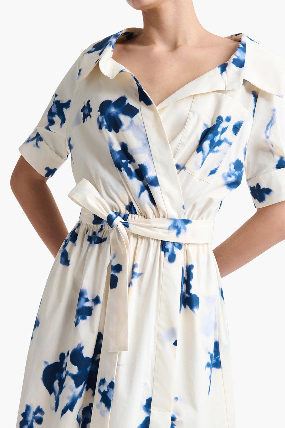 Lydia Dress-BERRY BLUE FLORAL-34-CLOTHINGDRESSCASUAL-ALTUZARRA