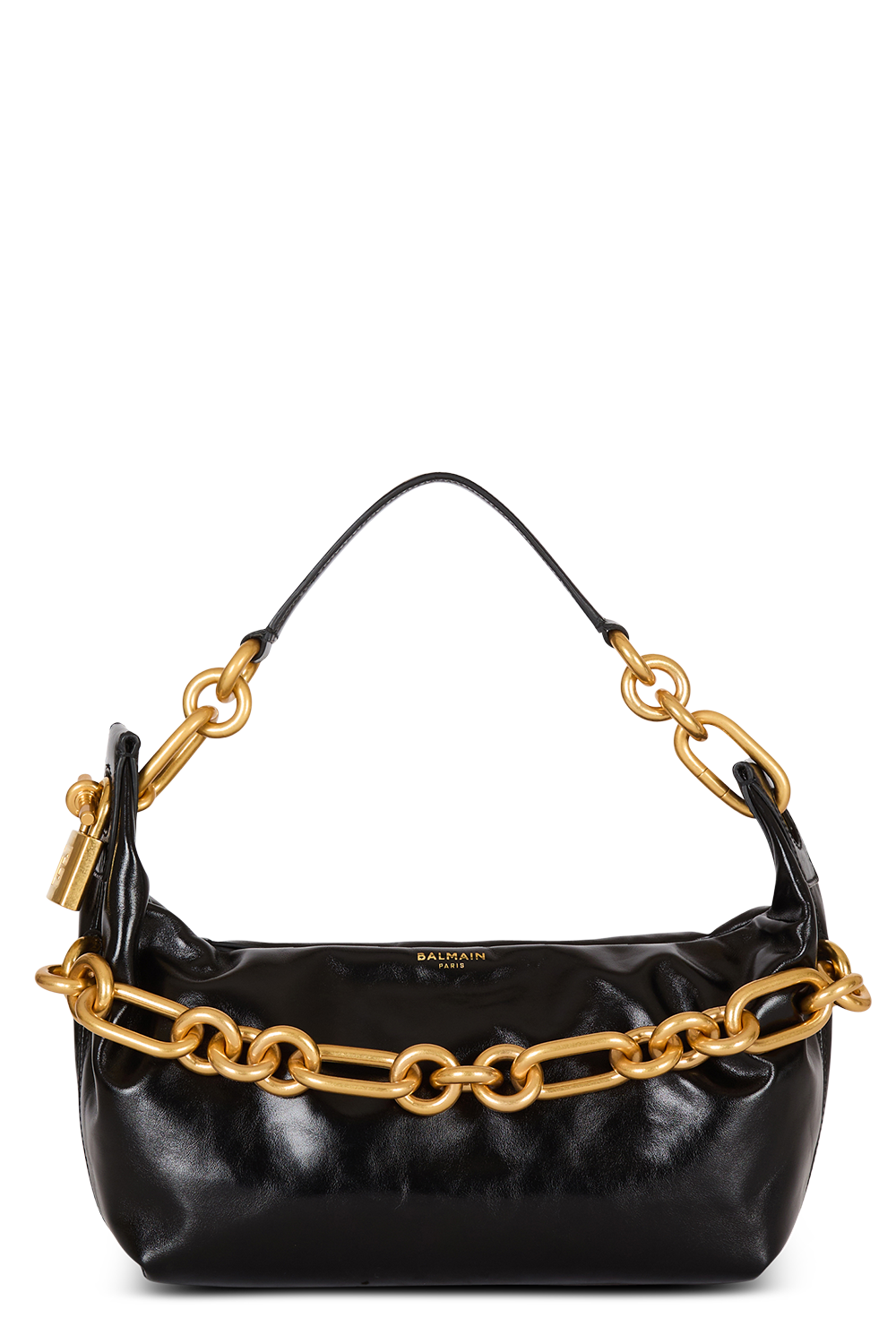 Medium Sync Bag - Noir-NOIR-HANDBAGTOP HANDLE-BALMAIN