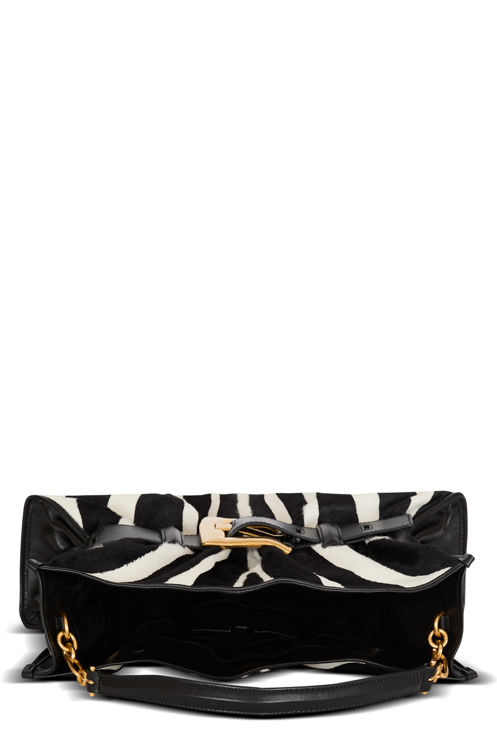 Medium Anthem Bag-NOIRBLNC-HANDBAGSHOULDER-BALMAIN