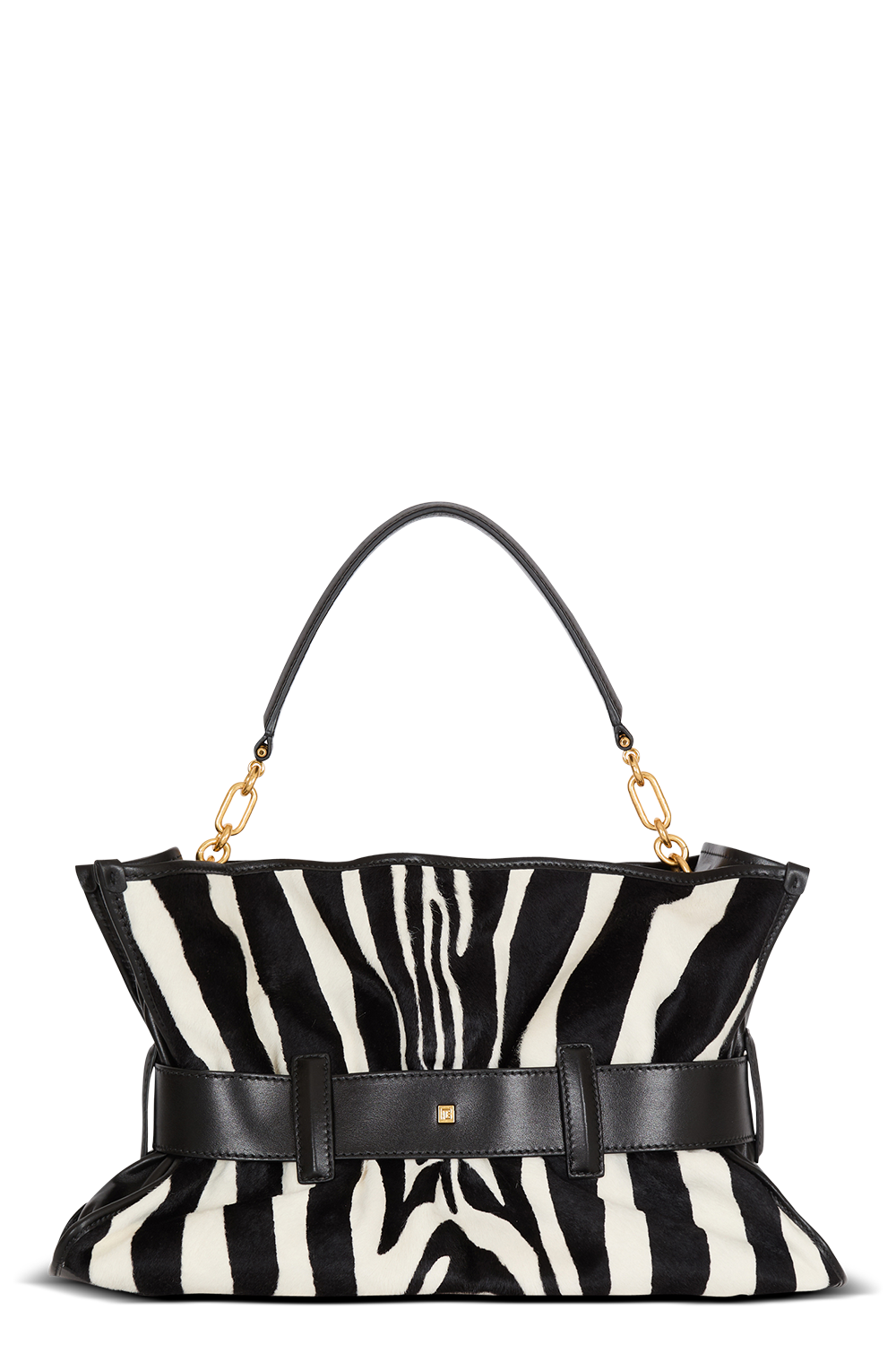 Medium Anthem Bag-NOIRBLNC-HANDBAGSHOULDER-BALMAIN