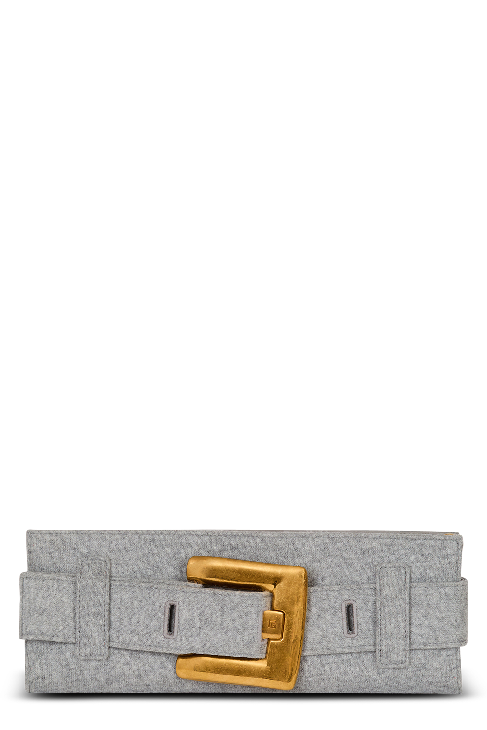 Anthem Clutch - Gris Chine Clair-GRISCHNE-HANDBAGCLUTCHES-BALMAIN