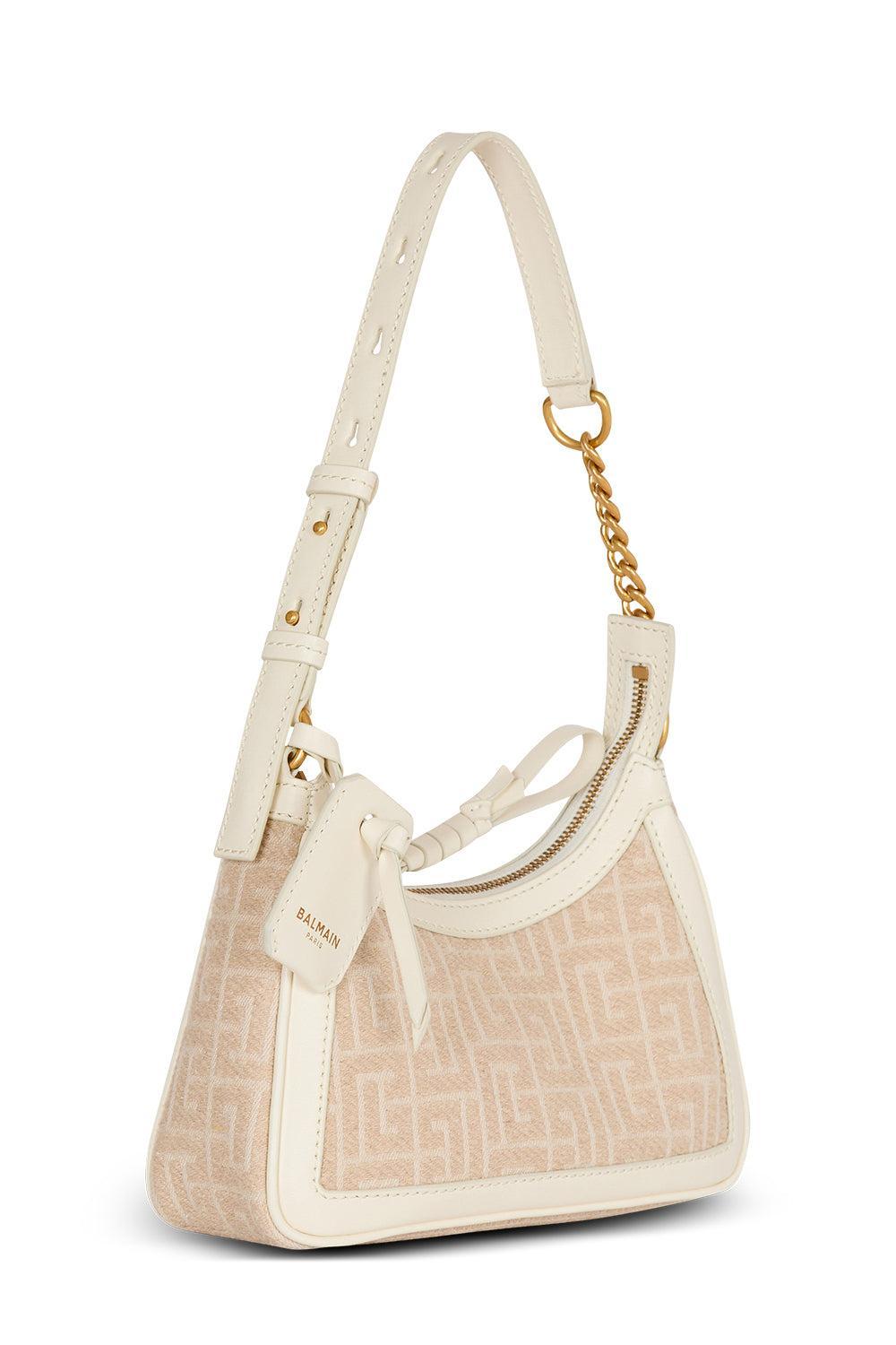 B-Army Shoulder Bag - Naturel-NTRLCRM-HANDBAGSHOULDER-BALMAIN