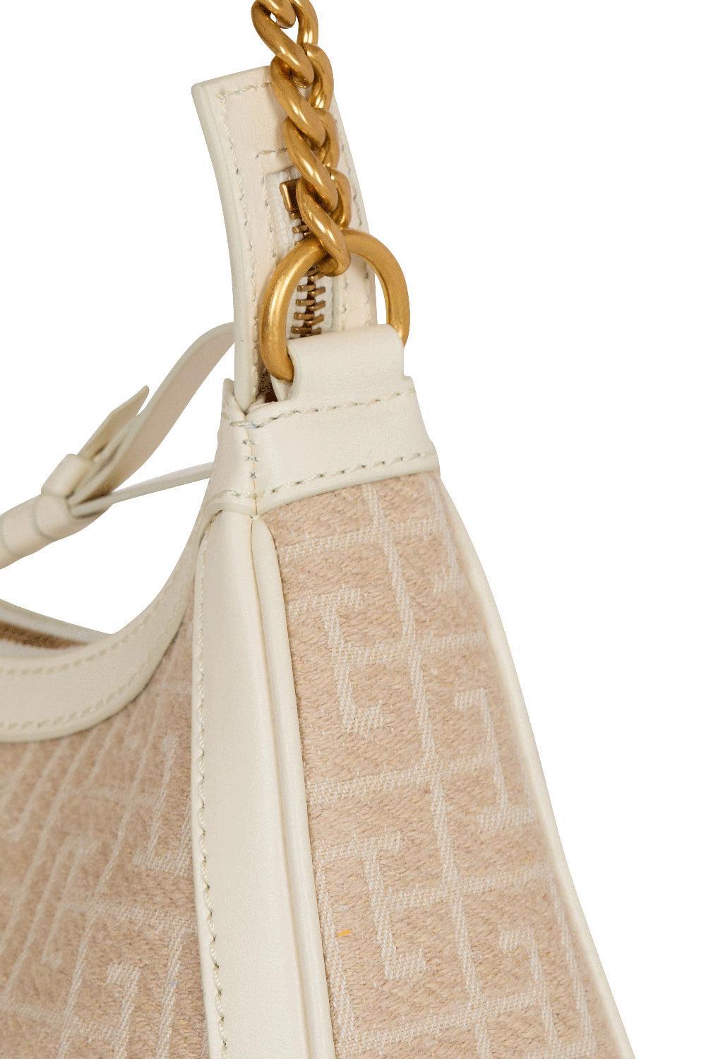 B-Army Shoulder Bag - Naturel-NTRLCRM-HANDBAGSHOULDER-BALMAIN