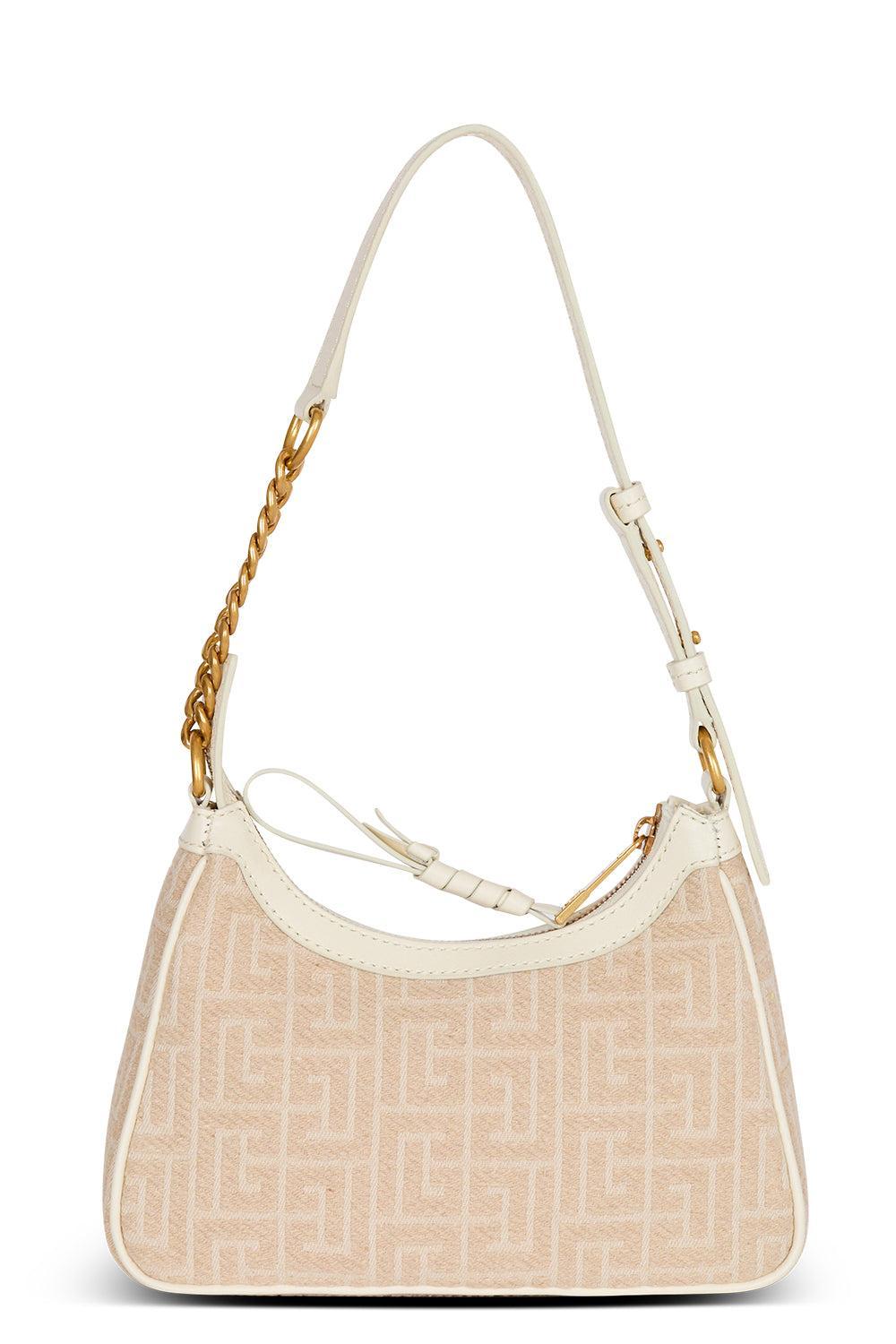 B-Army Shoulder Bag - Naturel-NTRLCRM-HANDBAGSHOULDER-BALMAIN