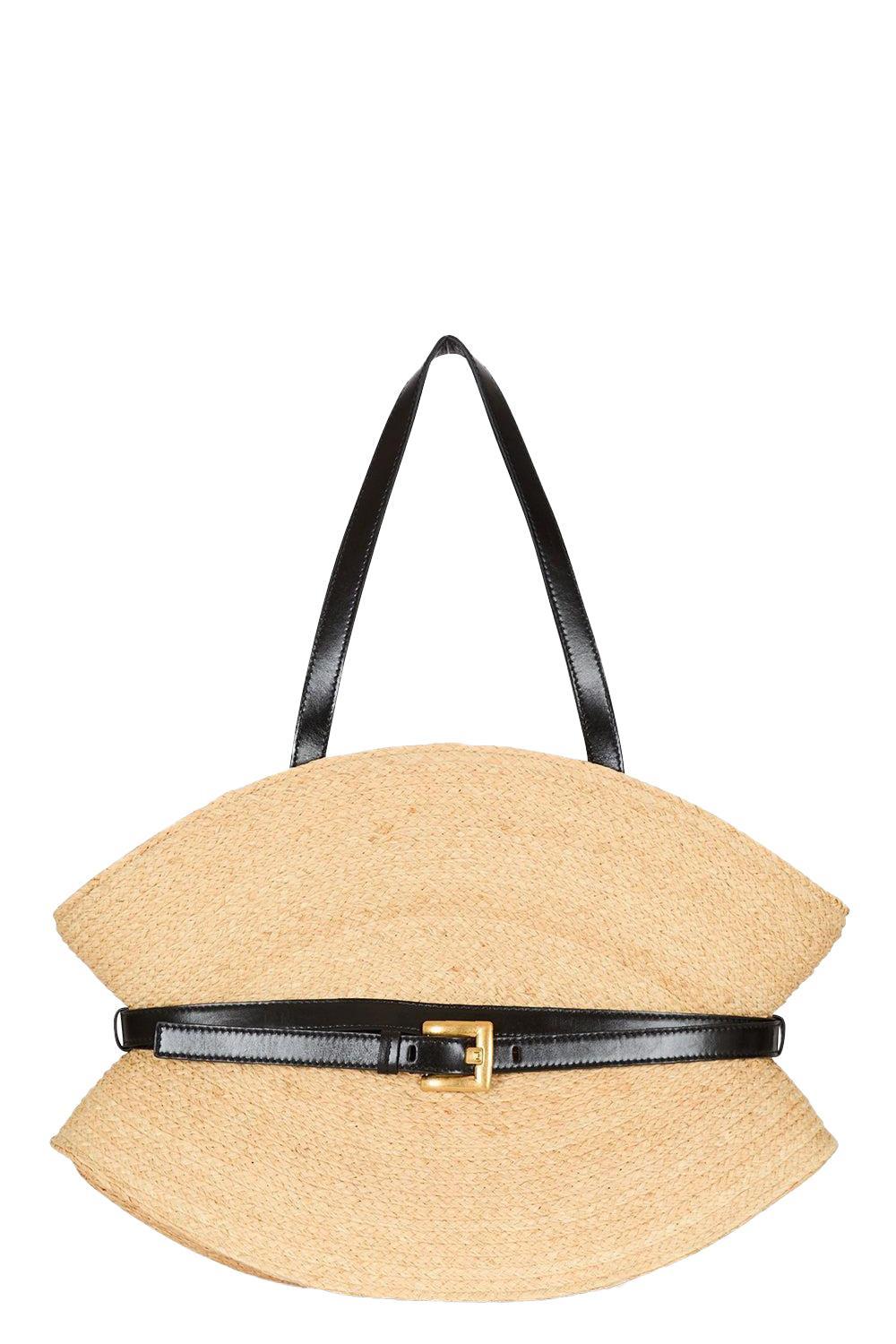 Medium Shuffle Bag-NTRLNOIR-HANDBAGSHOULDER-BALMAIN