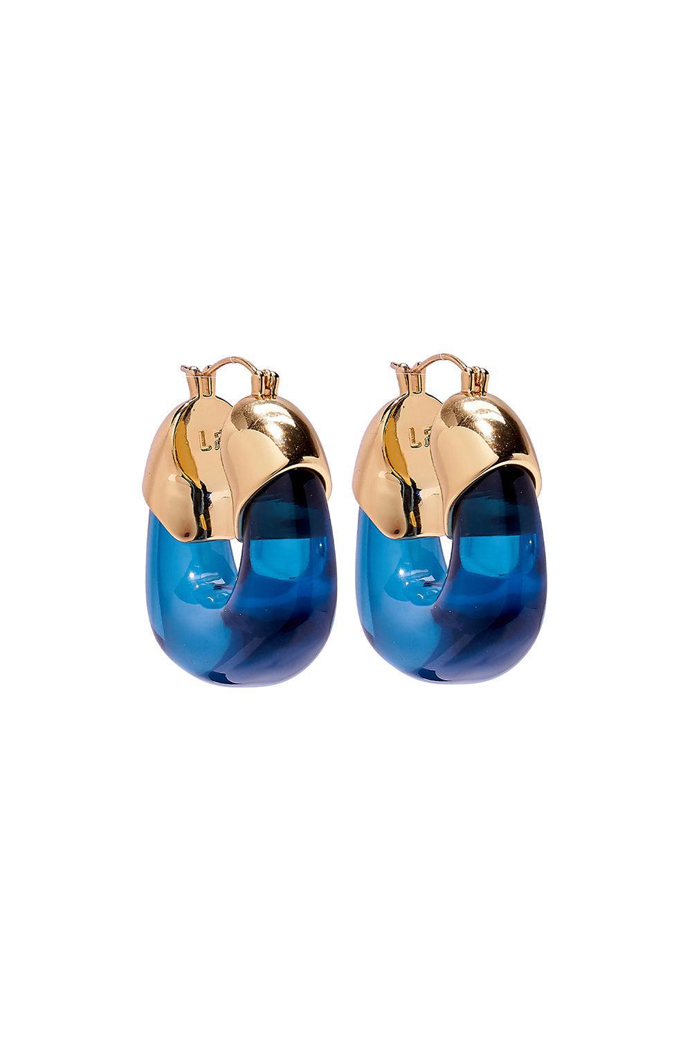 Marine Organic Hoop Earrings-MARINE-JEWELRYBOUTIQUEEARRING-LIZZIE FORTUNATO