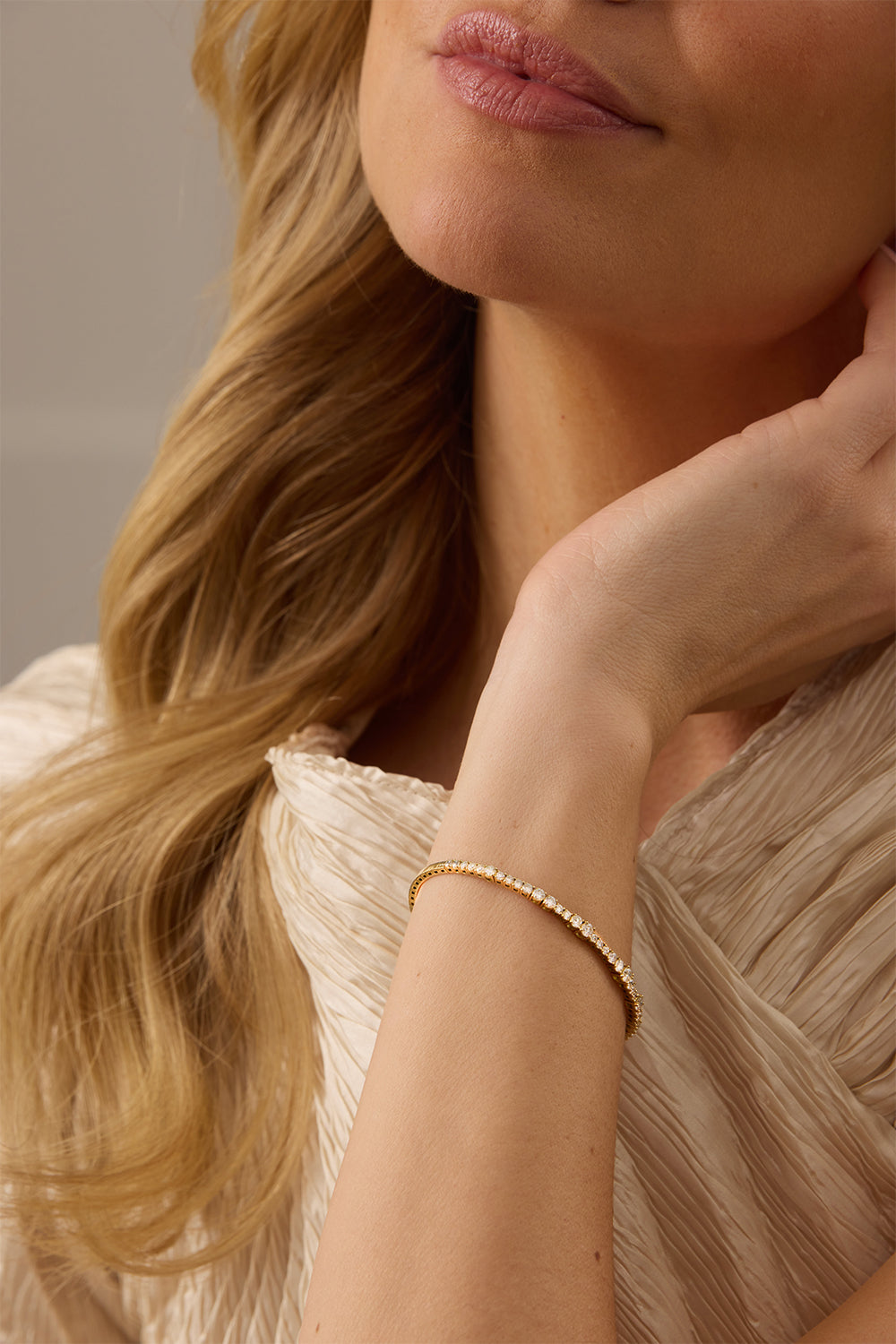 Diamond Flexion Bangle Bracelet