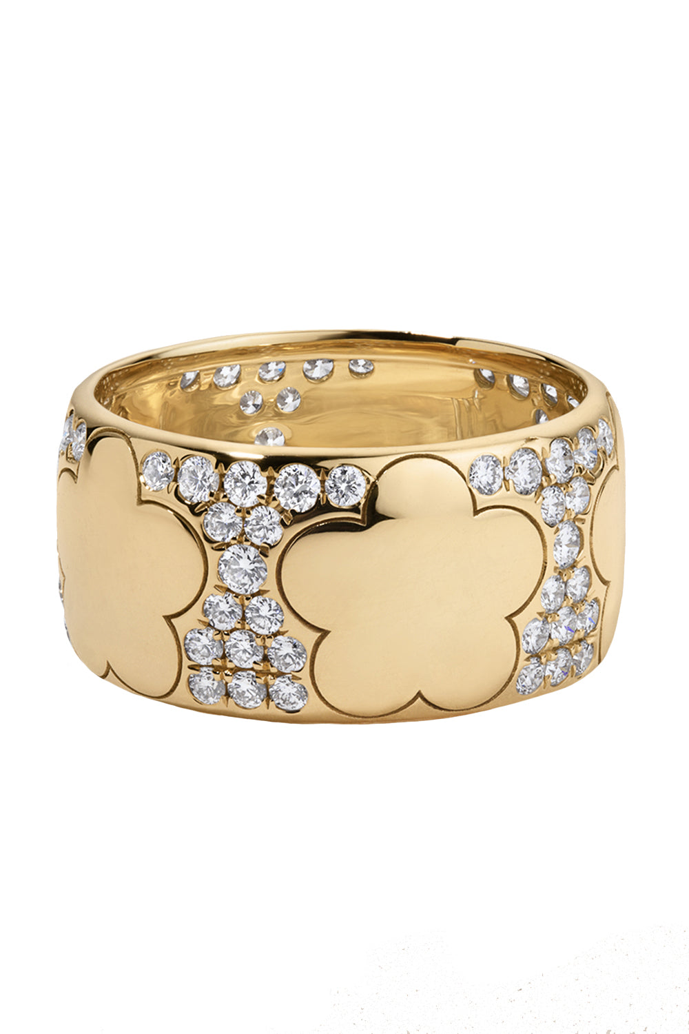 Diamond Ferris Wheel Cigar Band Ring