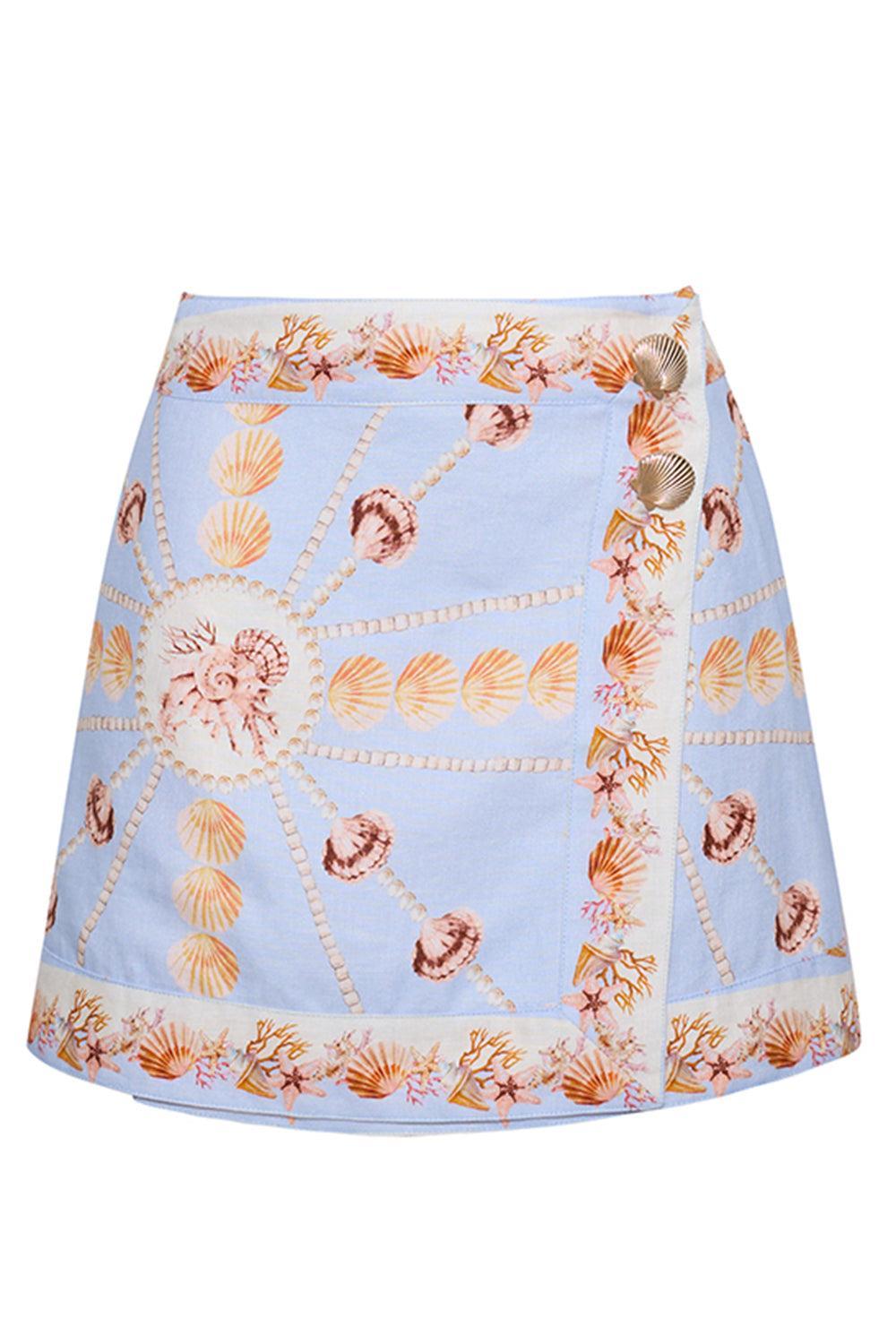 Fischer Skirt-STRIPE-2-CLOTHINGSKIRTMINI-CARA CARA