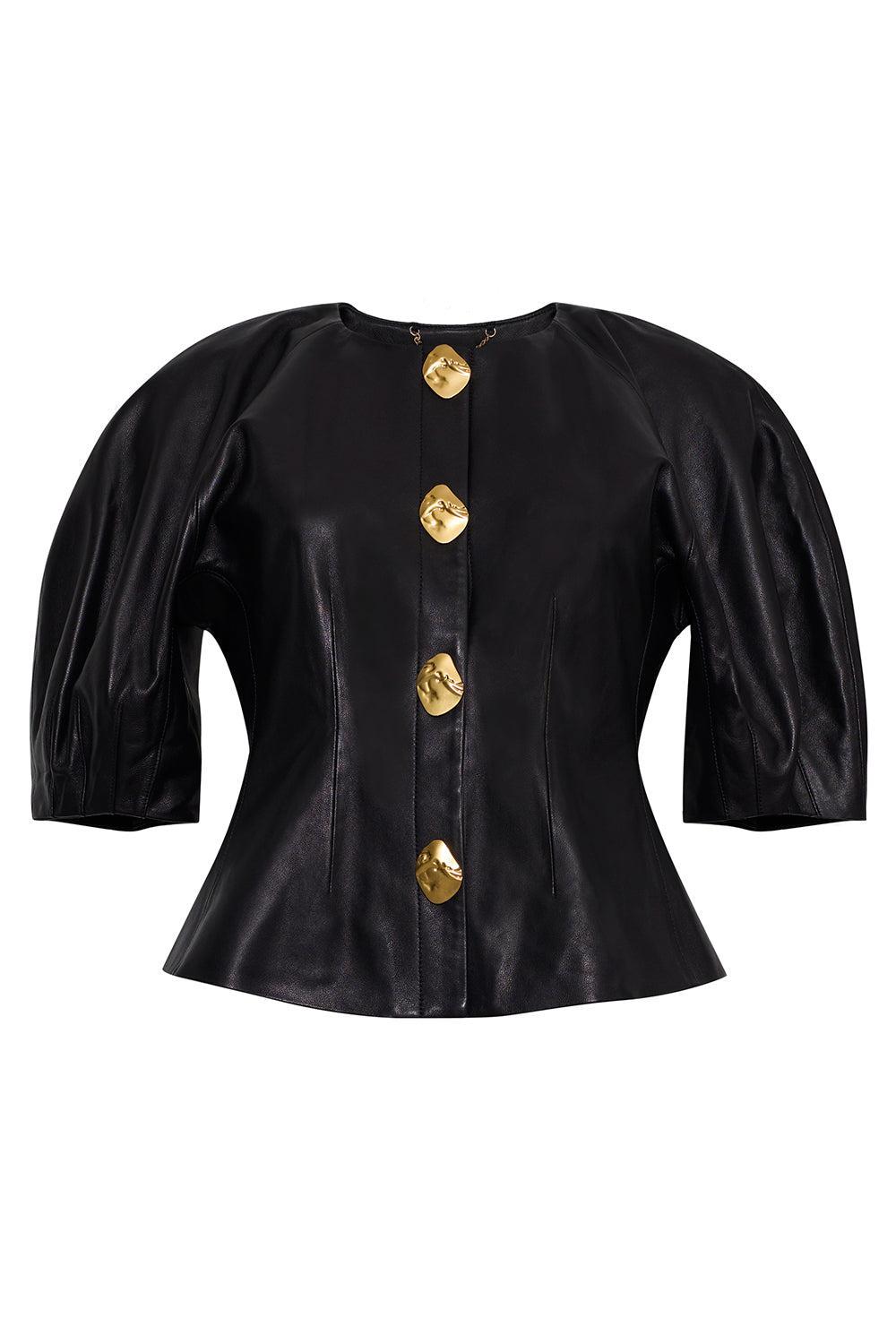 Fletcher Top-BLACK-XS-CLOTHINGTOPBLOUSE-CARA CARA