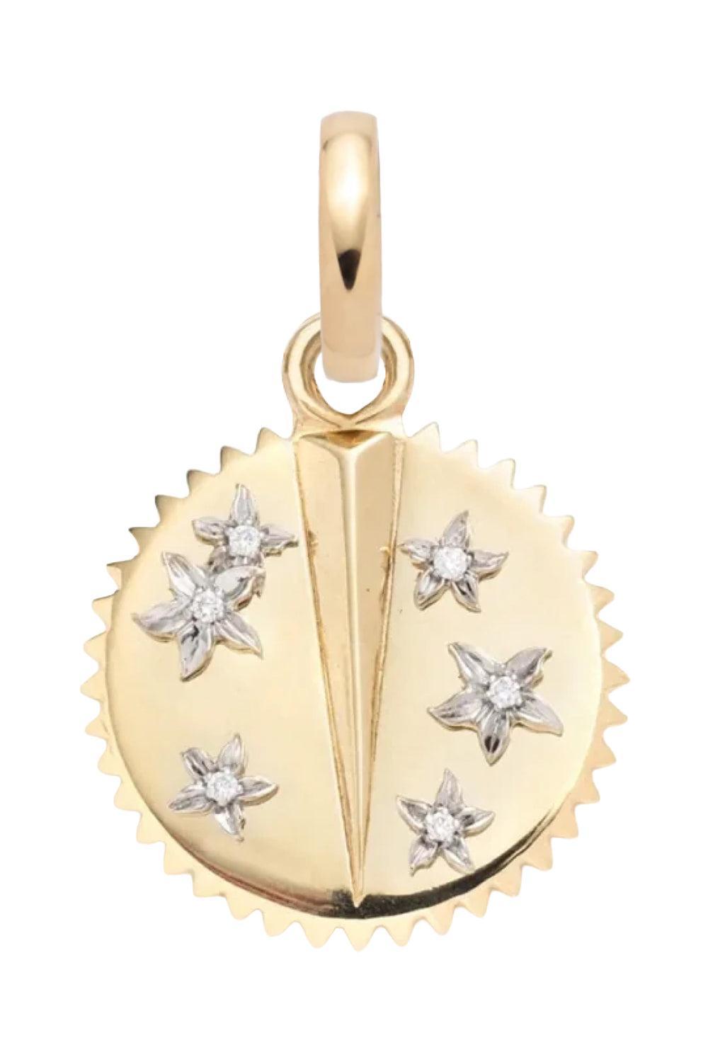 Resilience - Baby Medallion-YELLOW GOLD-JEWELRYFINE JEWELPENDANT-FOUNDRAE