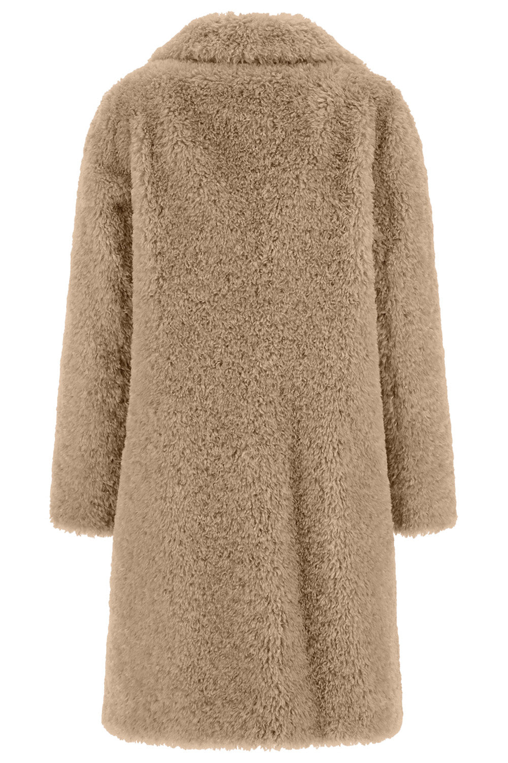 Faux Fur Long Coat-CHANTILLY-38-CLOTHINGCOATLONG-HERNO