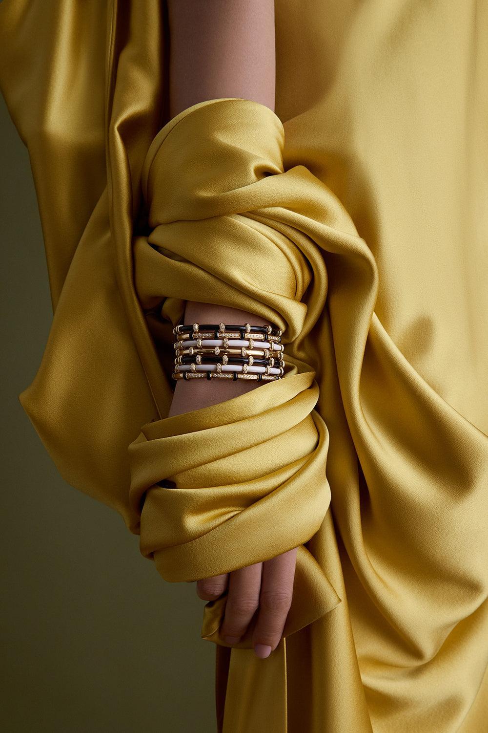 Carly Bracelet - Yellow Gold-YELLOW GOLD-JEWELRYFINE JEWELBRACELET O-SIDNEY GARBER
