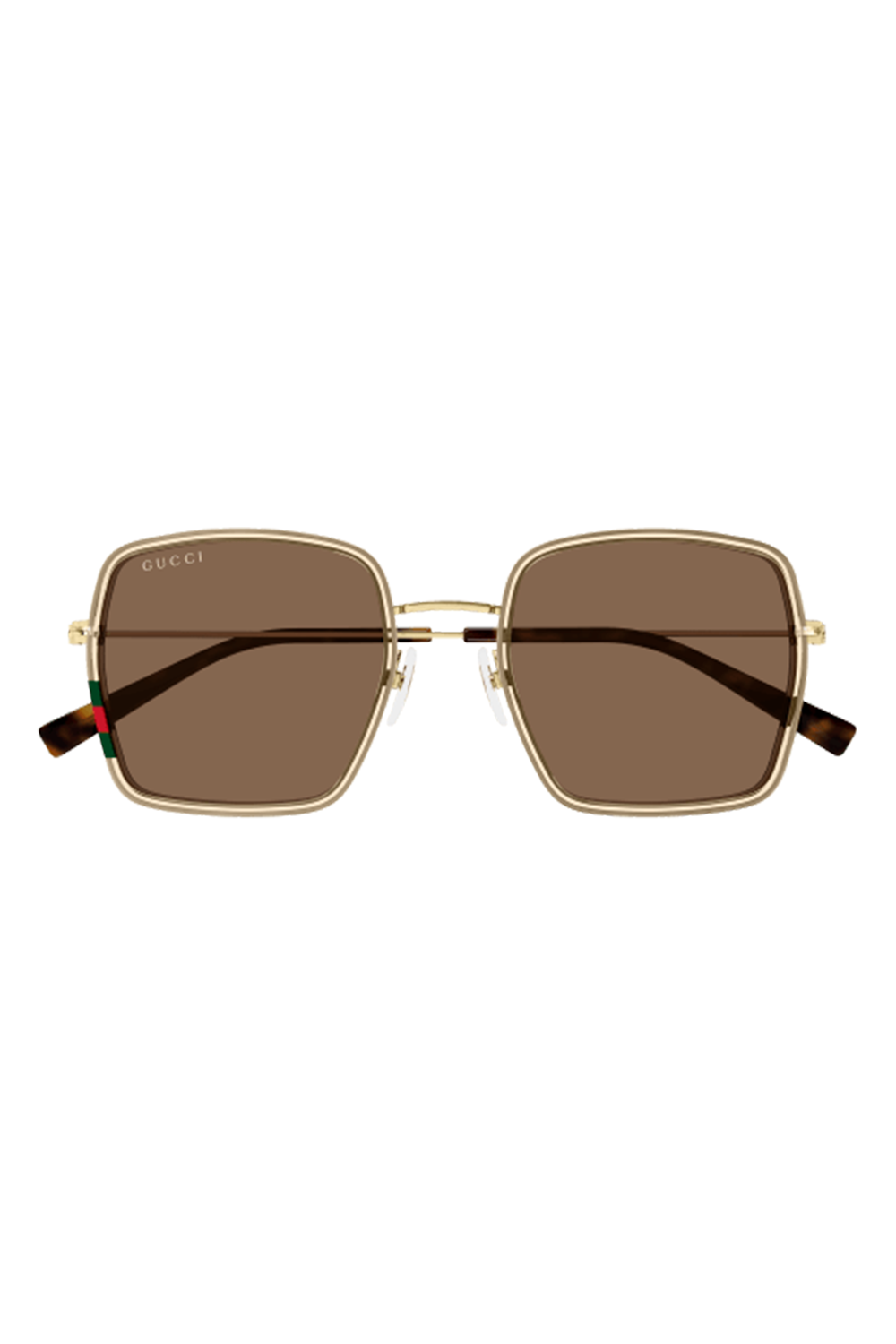 Slim Side Large Square Sunglasss-BGEGDBN-ACCESSORIESUNGLASSES-GUCCI