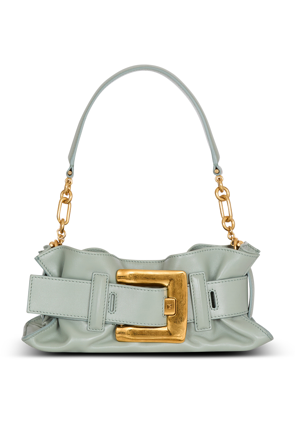 Anthem Mini Bag - Faded Green-GREEN-HANDBAGSHOULDER-BALMAIN