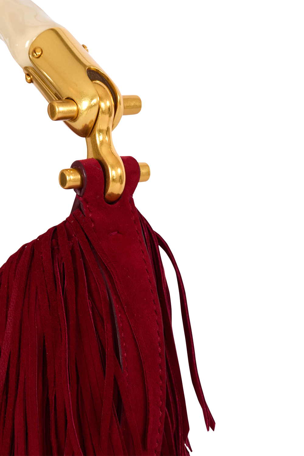 Ebène Mini Bag-RED-HANDBAGTOP HANDLE-BALMAIN