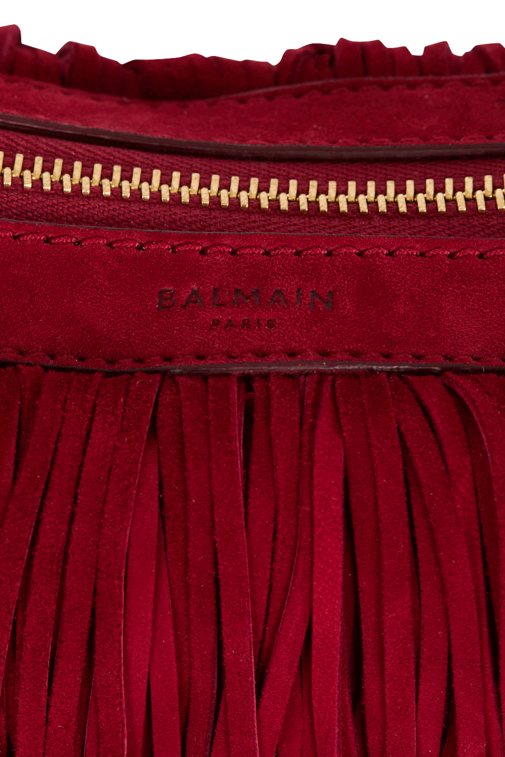 Ebène Mini Bag-RED-HANDBAGTOP HANDLE-BALMAIN