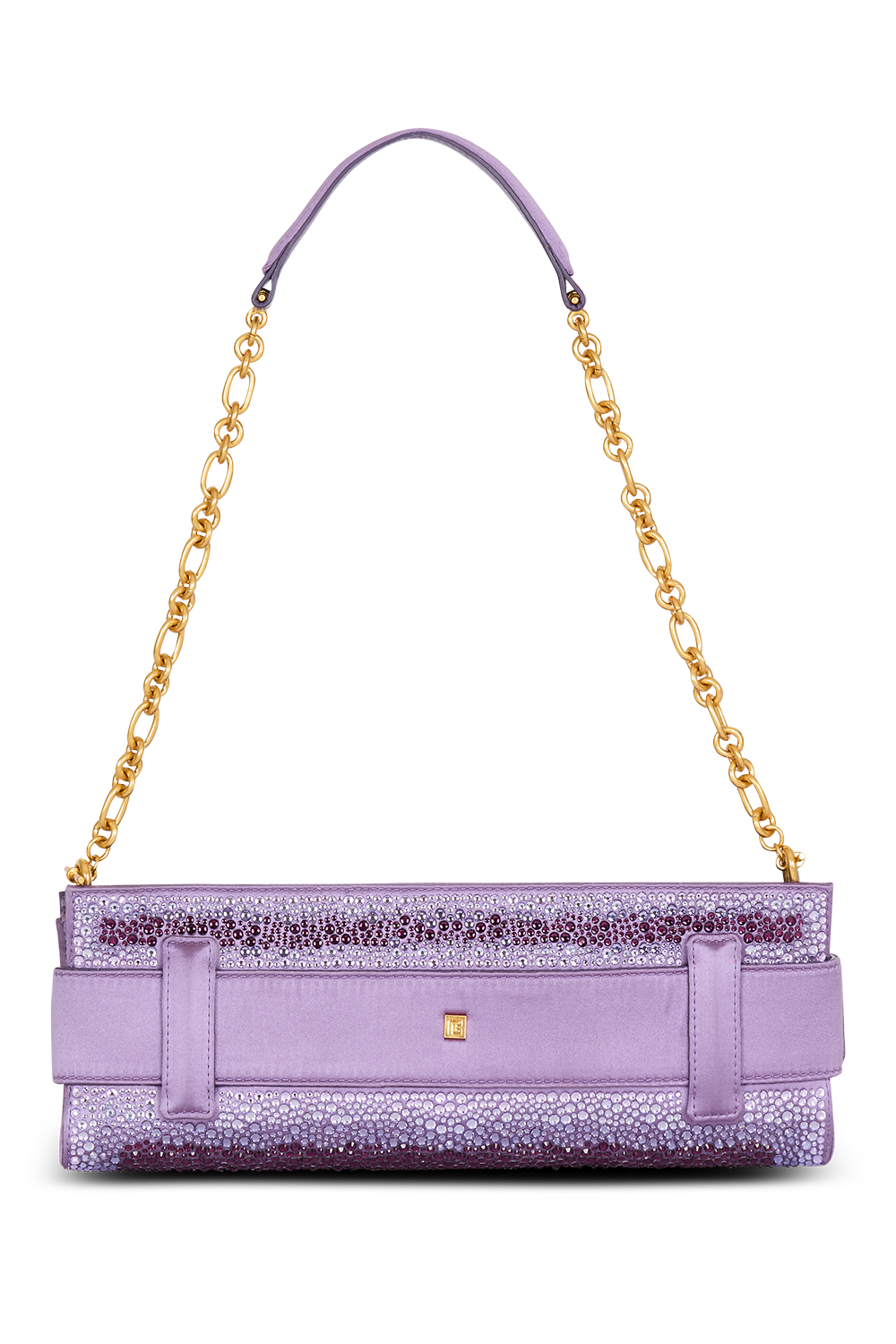 Anthem Clutch - Amethyst-PURPLE-HANDBAGCLUTCHES-BALMAIN