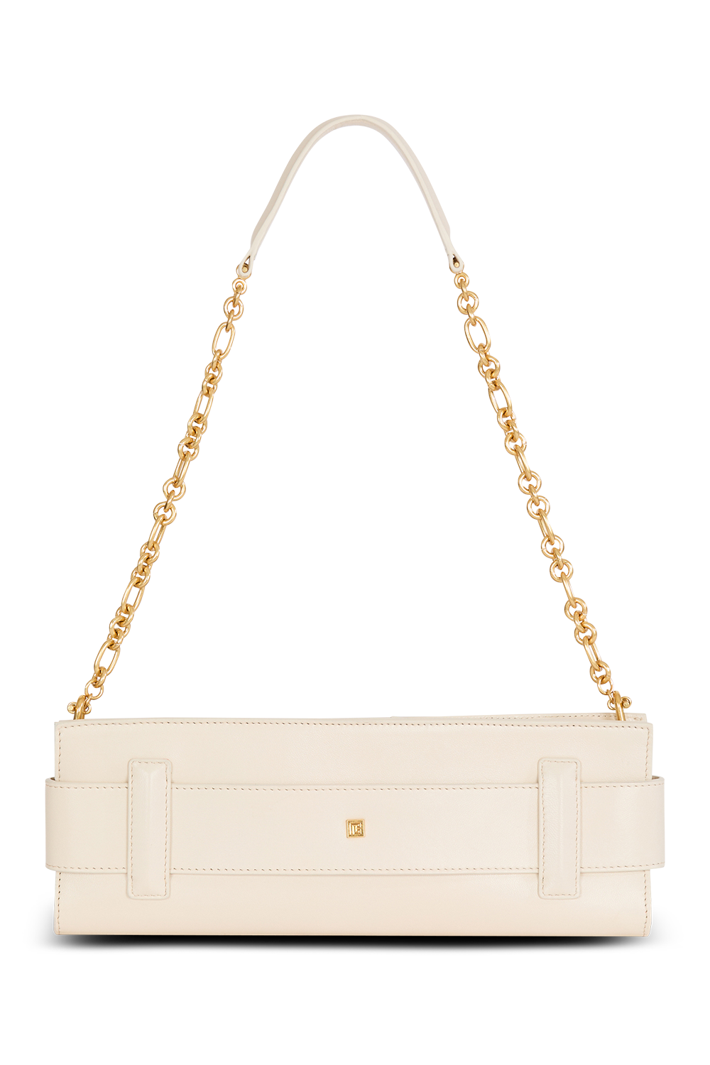 Anthem Clutch Bag - Crème-CREAM-HANDBAGCLUTCHES-BALMAIN