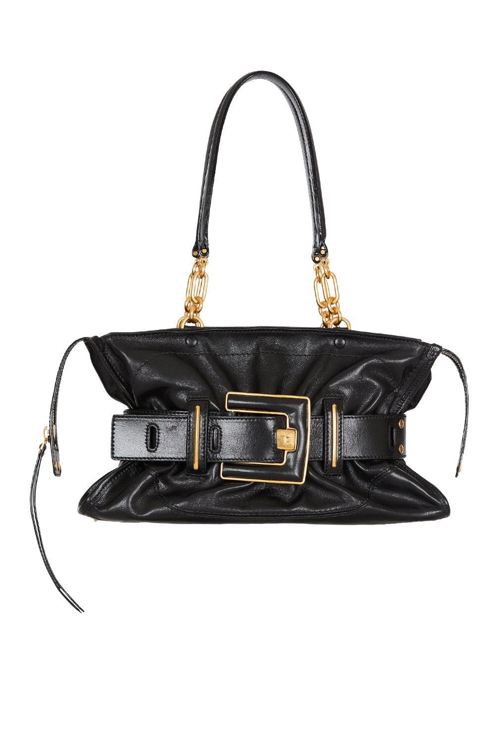 Anthem Bag-NOIR-HANDBAGSHOULDER-BALMAIN