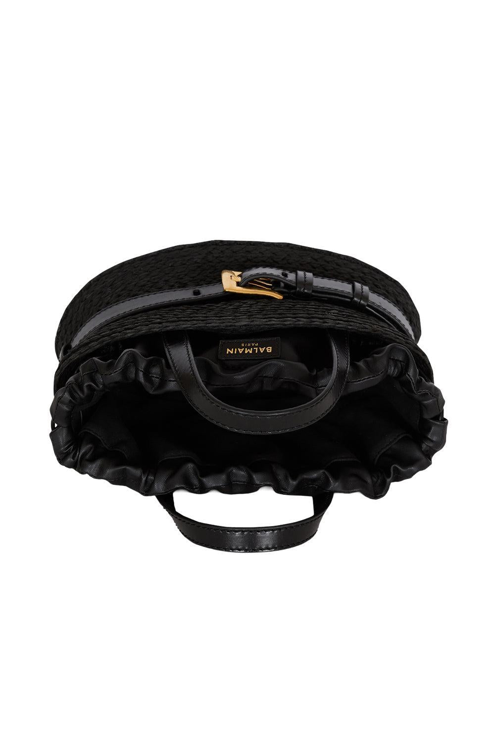 Shuffle Mini Bag-NOIR-HANDBAGSHOULDER-BALMAIN