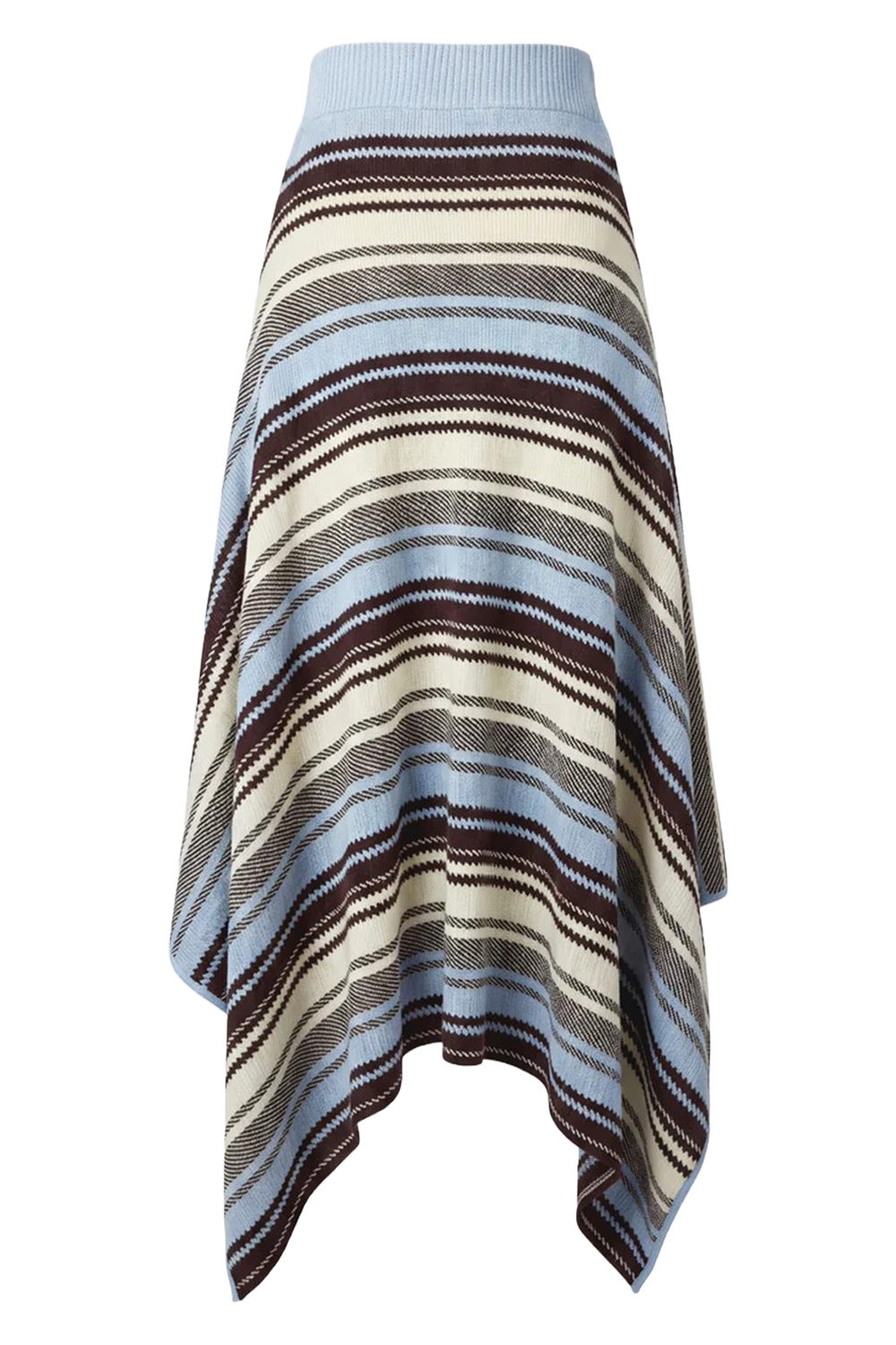 Striped Jacquard Skirt-STRIPE-XS-CLOTHINGSKIRTMIDI-MONSE