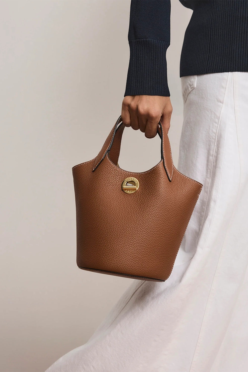 Anchor Bag - Hazelwood-BROWN-O/S-HANDBAGTOP HANDLE-VERONICA BEARD