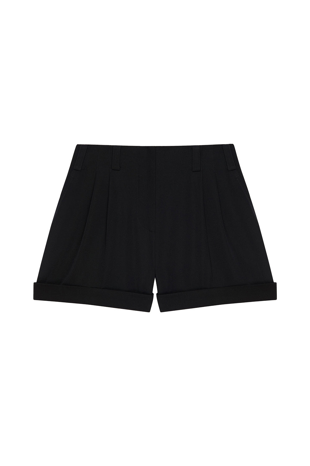 Grain Poudre Pull On Shorts-BLACK-34-CLOTHINGPANTSHORT-GIVENCHY