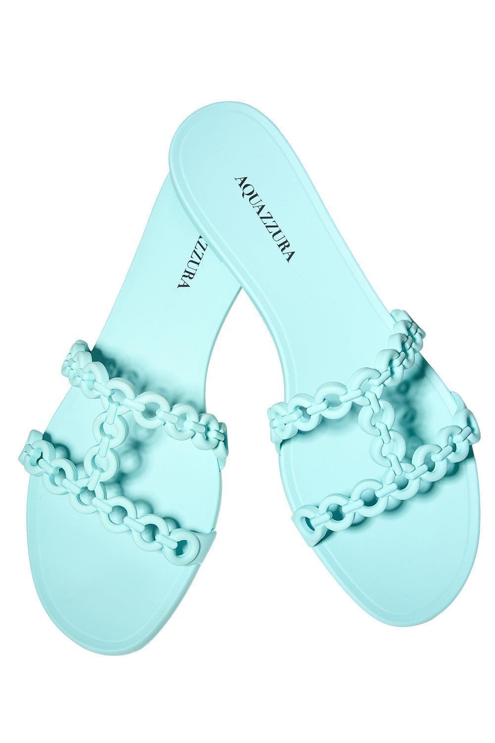 Infinity Chain Sandal-COASTAL-36-SHOESANDAL-AQUAZZURA