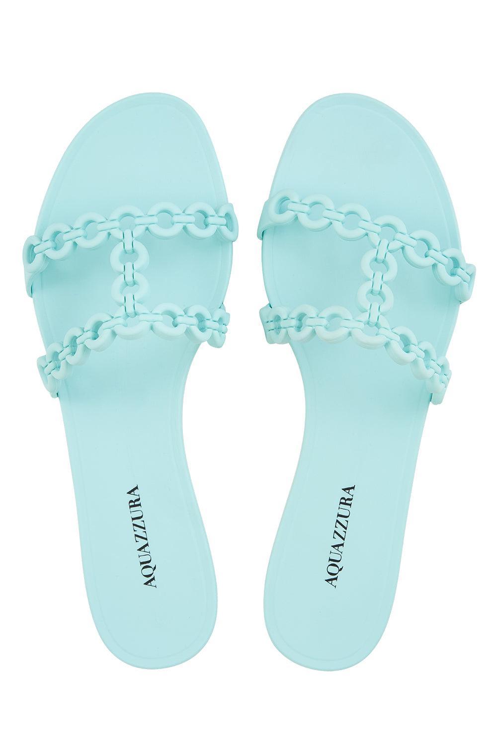 Infinity Chain Sandal-COASTAL-36-SHOESANDAL-AQUAZZURA