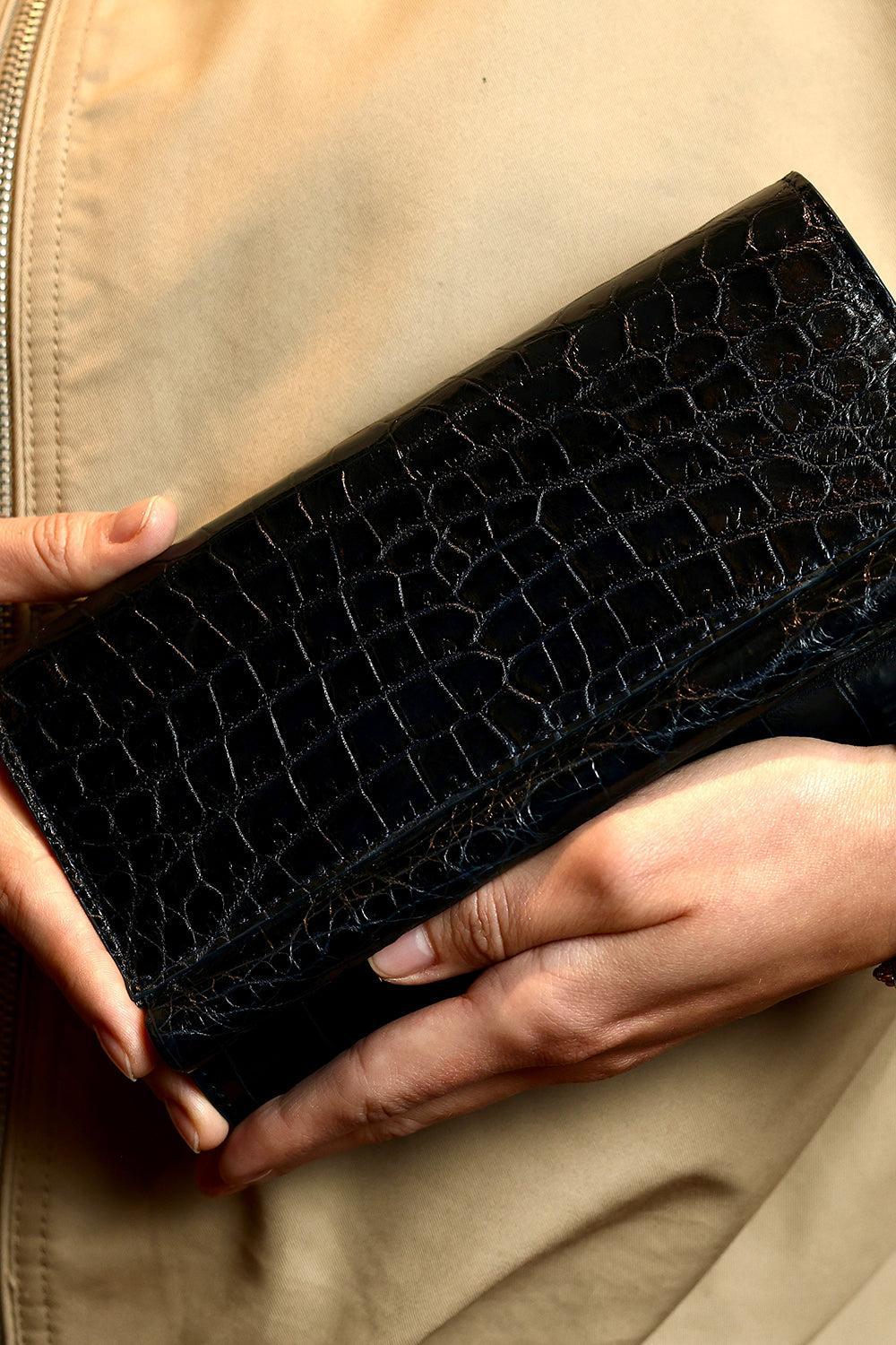 Demi Eva Bo Clutch-NAVY-HANDBAGCLUTCHES-ANGELA ALVAREZ