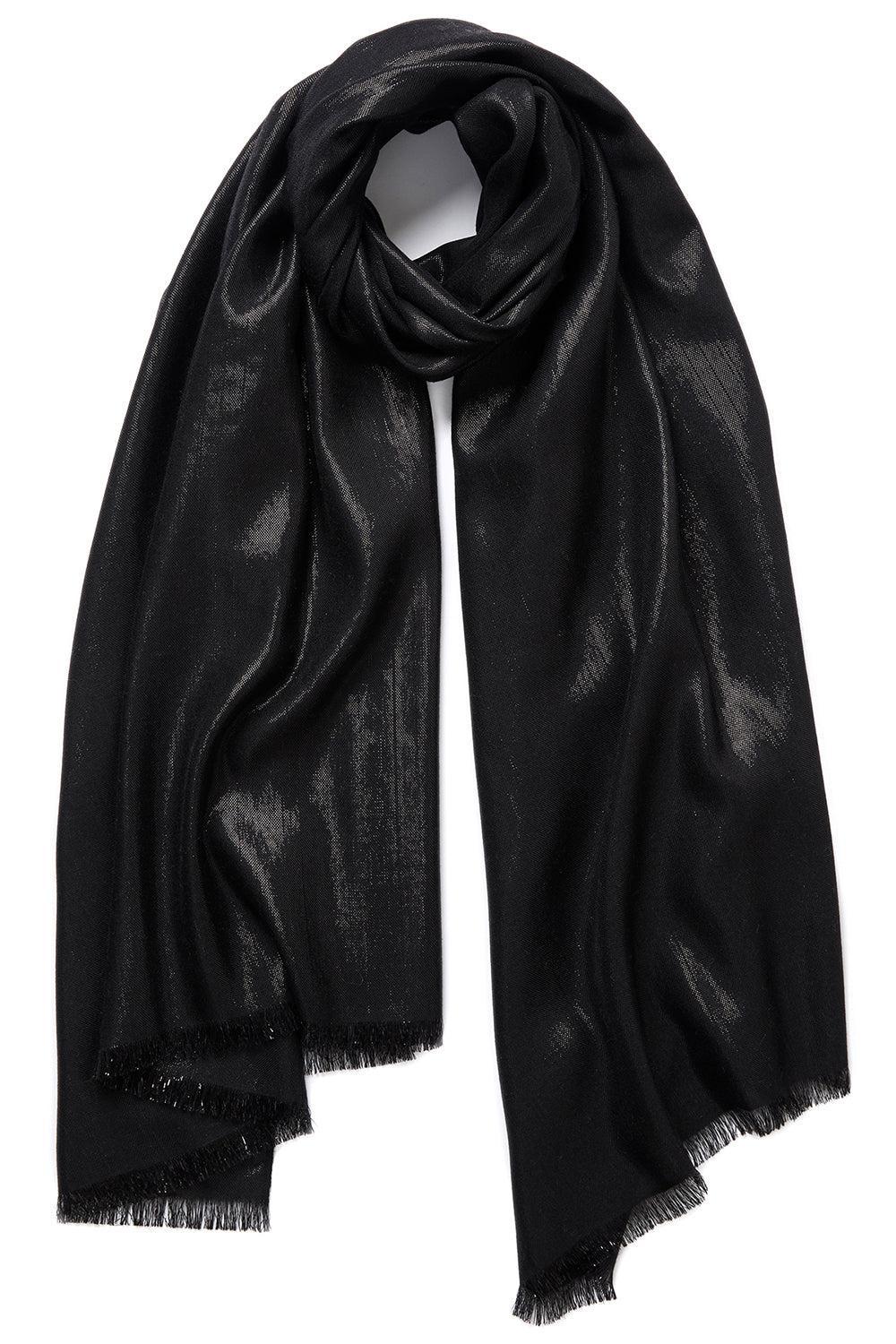 The Mercury Wrap - Onyx-ONYX-O/S-ACCESSORIESCARVES-JANE CARR