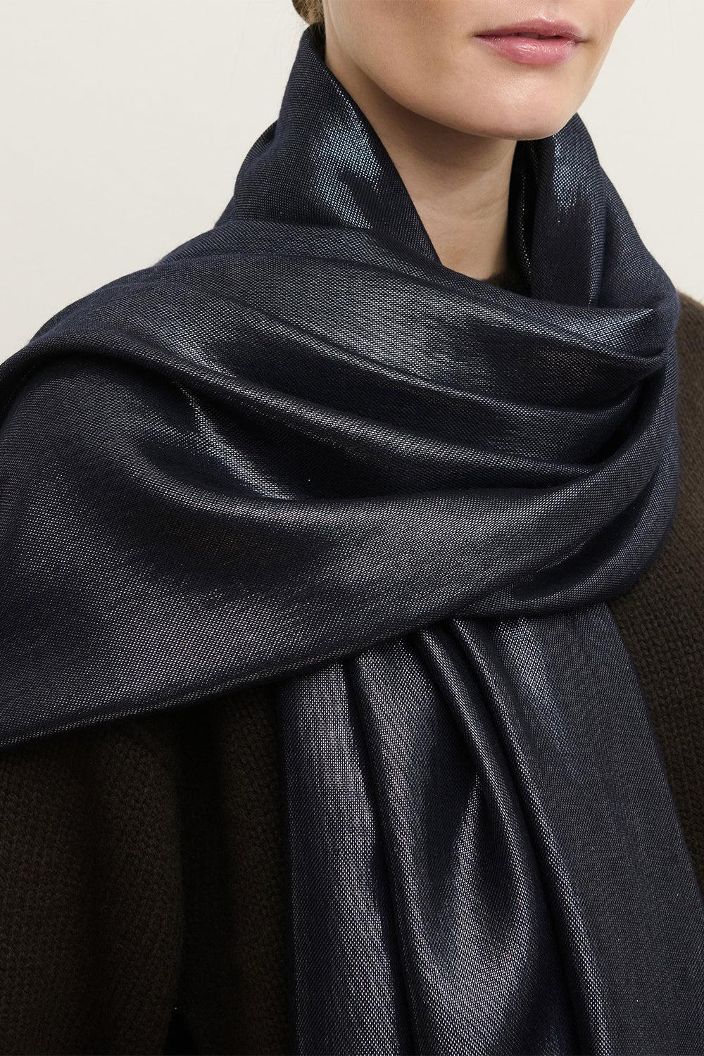 The Mercury Scarf-BLACK-O/S-ACCESSORIESCARVES-JANE CARR