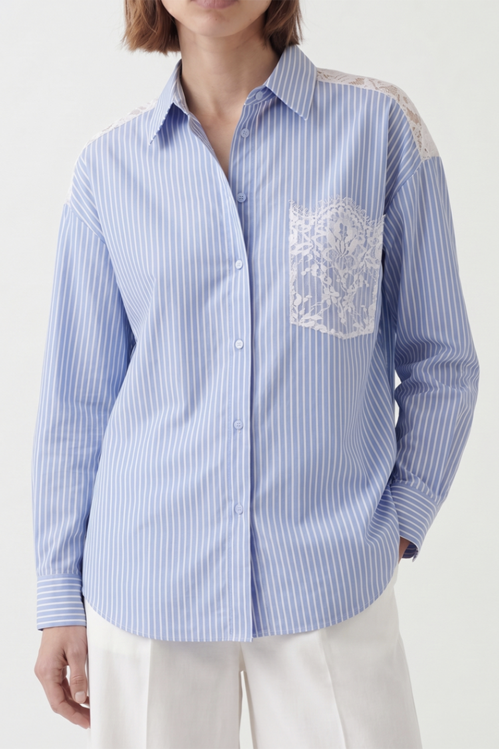 Janville Lace Detail Blouse