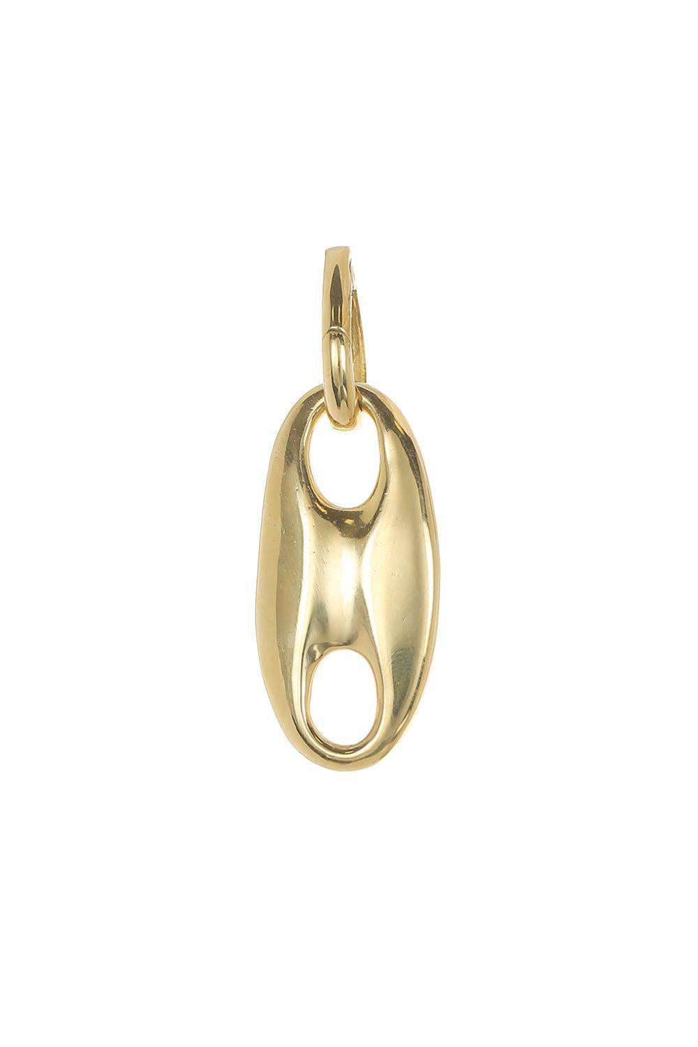 Flat Anchor Link Charm-YELLOW GOLD-JEWELRYFINE JEWELPENDANT-JENNA BLAKE