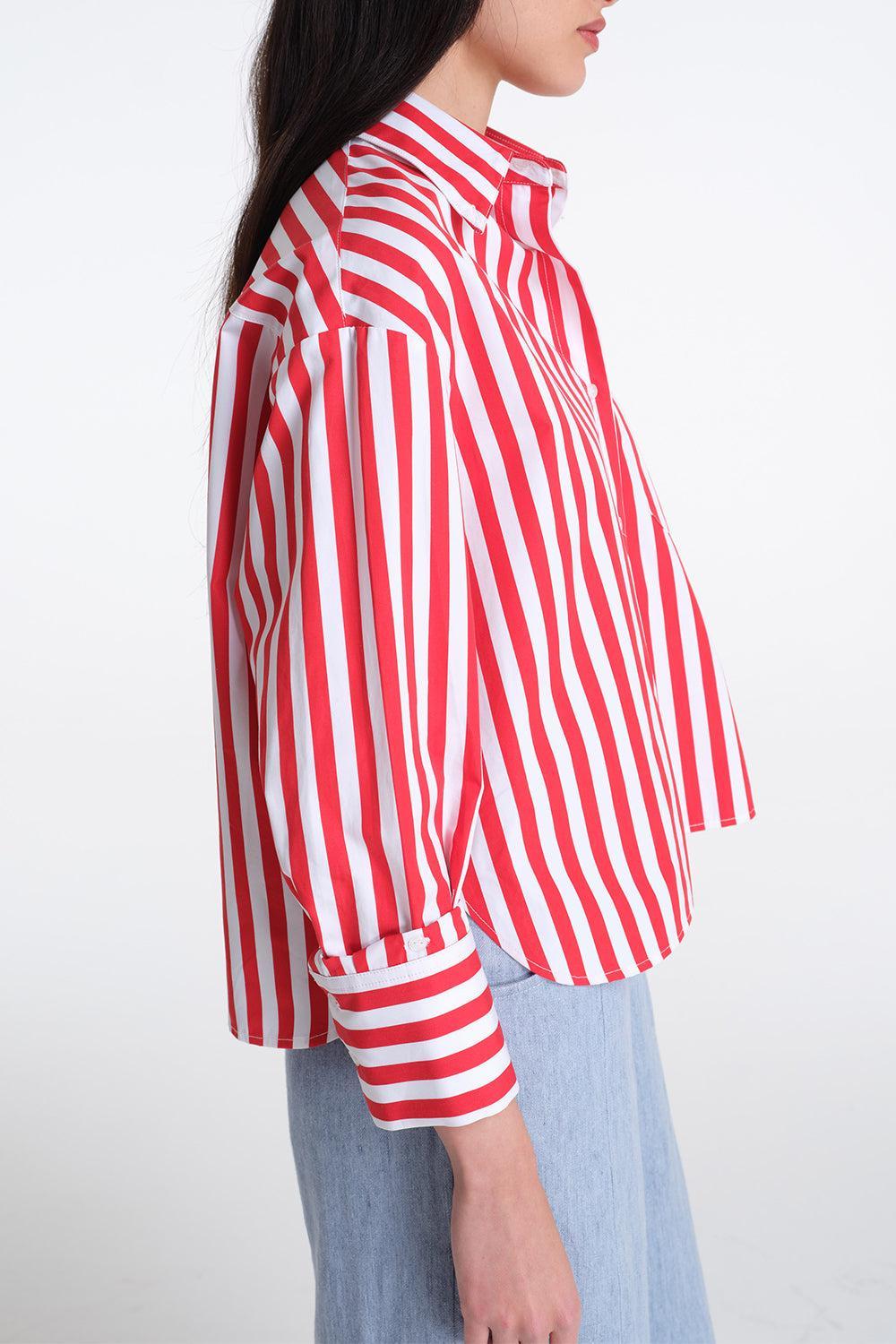 J.D. Shirt-RED/WHT-XS-CLOTHINGTOPBLOUSE-TWP