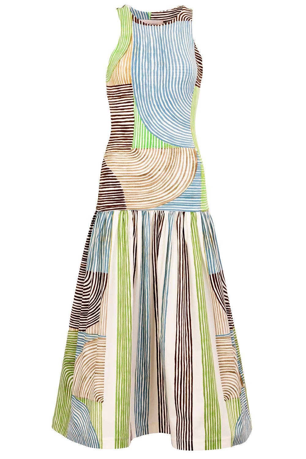 Jamelia Dress-GREEN-XS-CLOTHINGDRESSCASUAL-SILVIA TCHERASSI