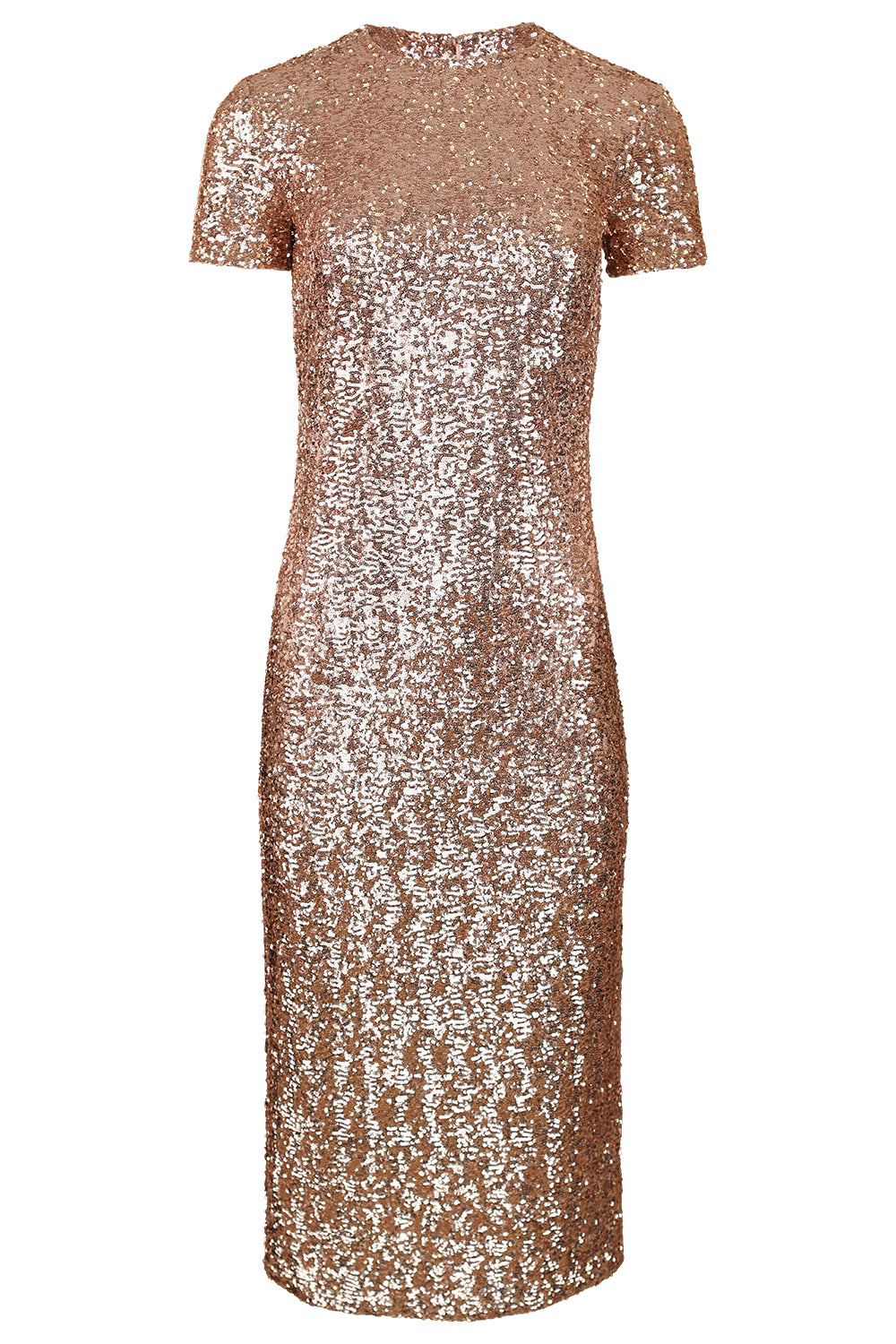 Sequin Column Sheath Dress
