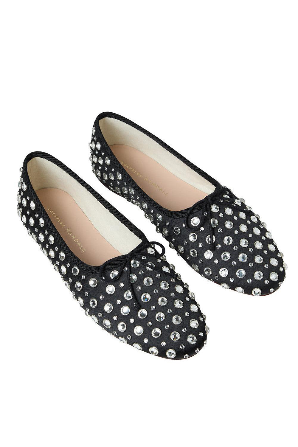 Landon Flat-BLACK-6-SHOEFLAT SHOE-LOEFFLER RANDALL
