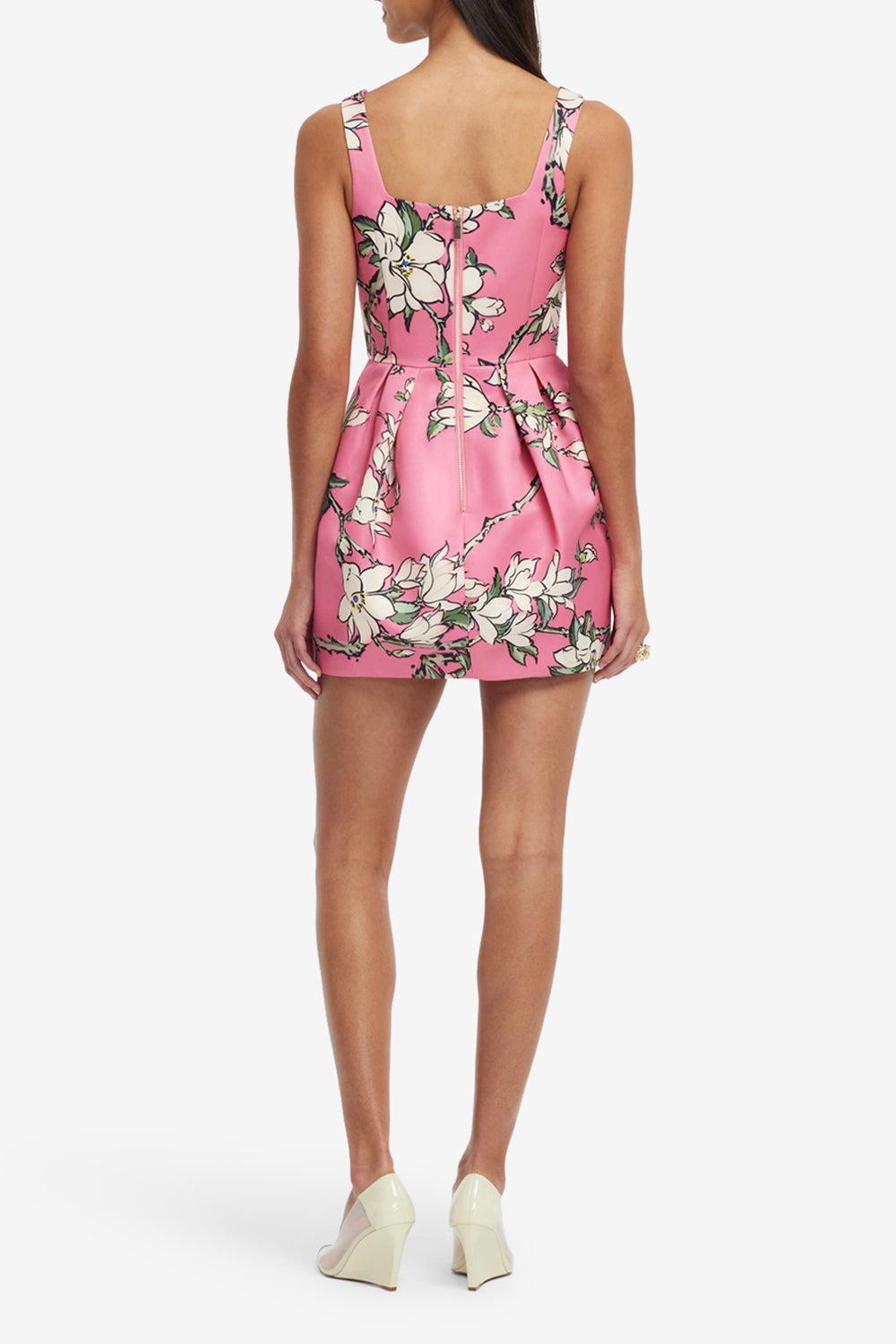 Piper Mini Dress-PINK-2-CLOTHINGDRESSCOCKTAIL-LEO LIN