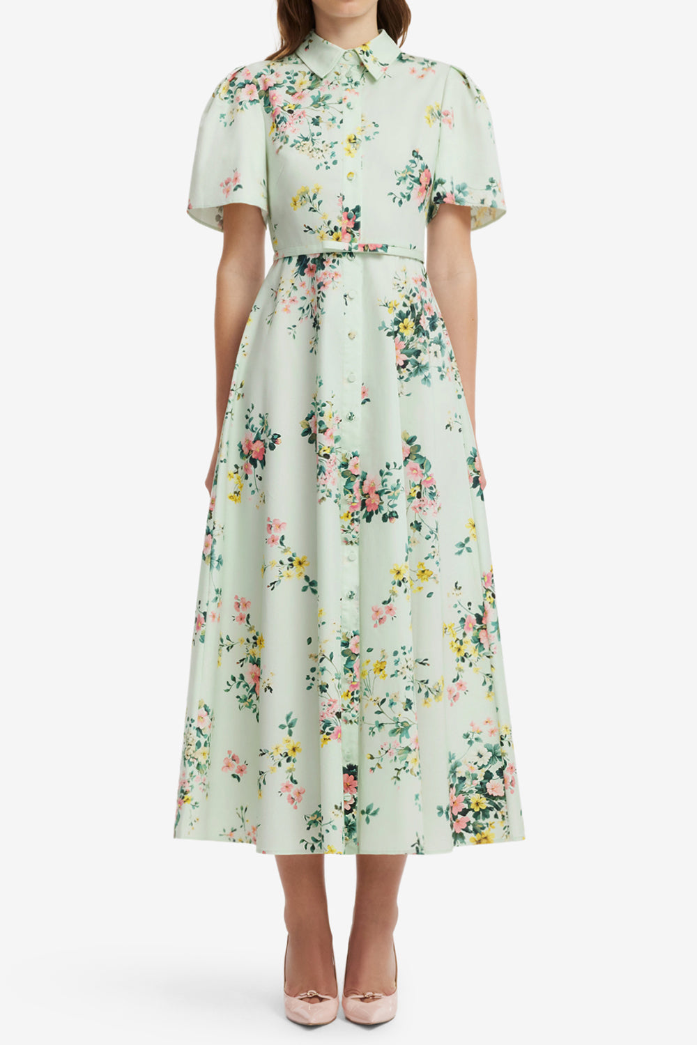 Bianca Short Sleeve Midi Dress