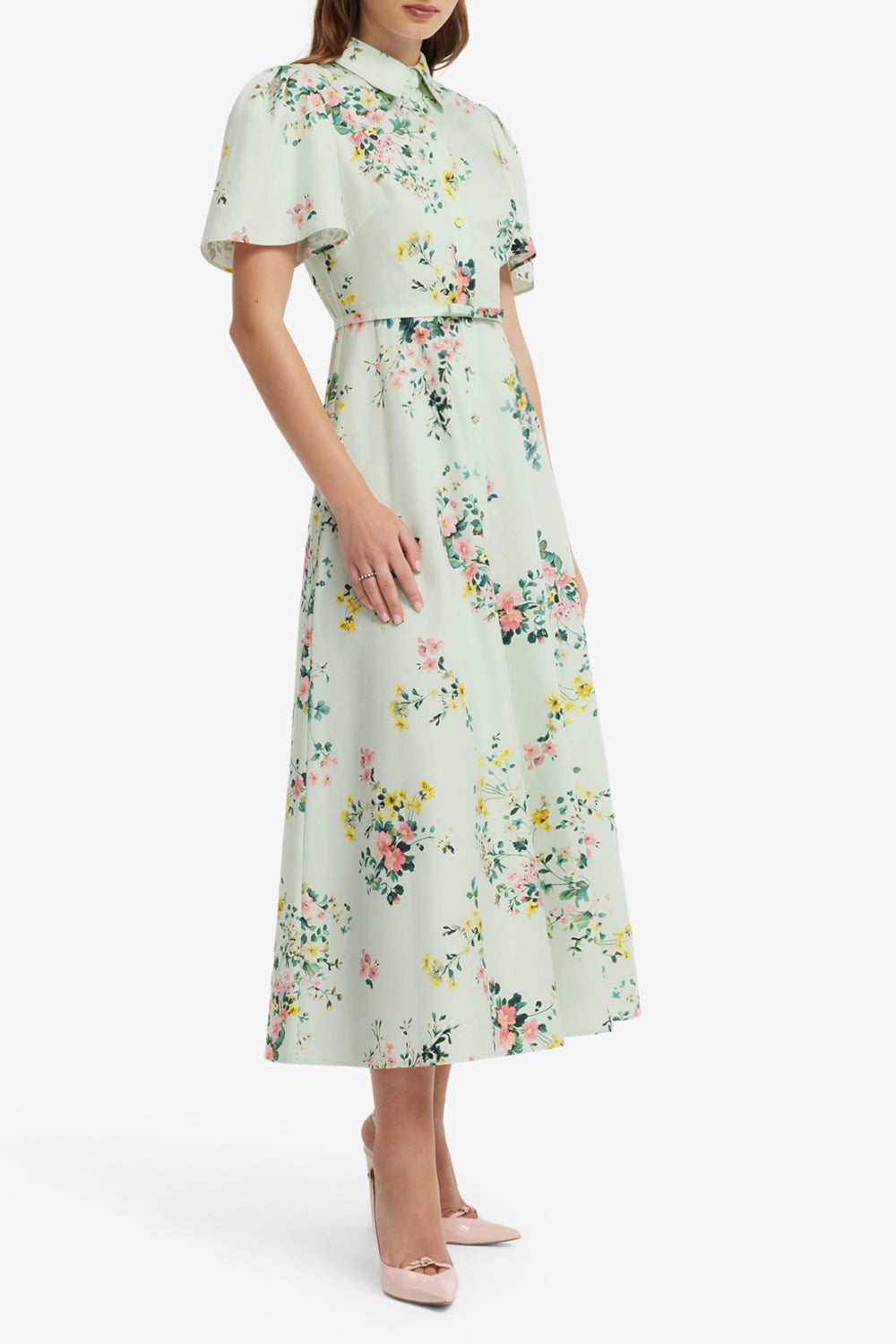 Bianca Short Sleeve Midi Dress