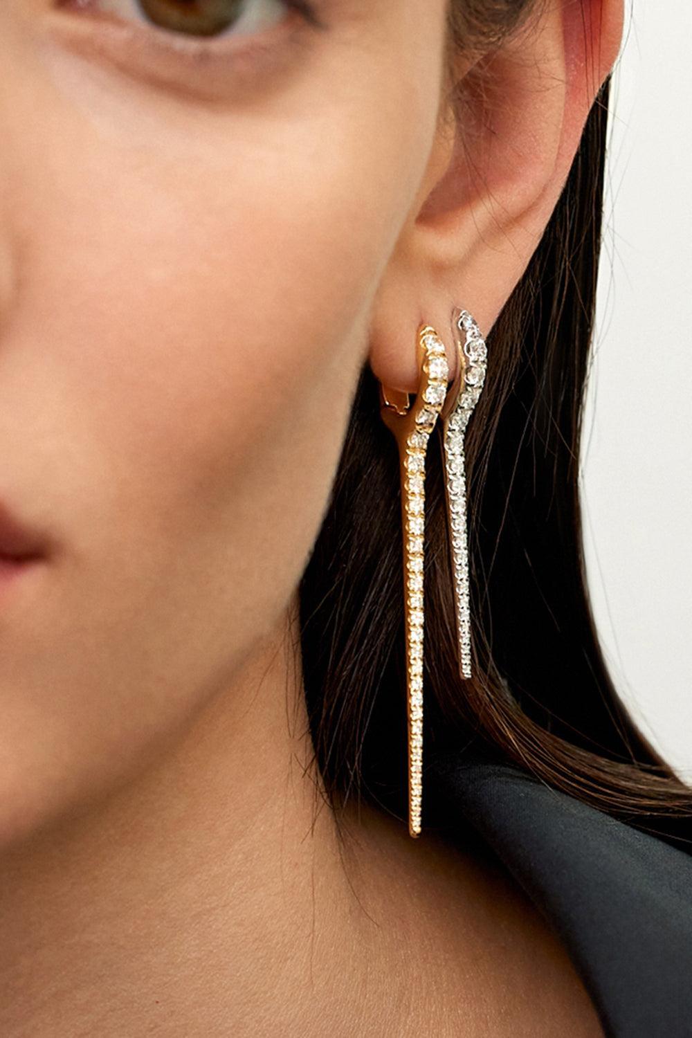 Large Lola Diamond Needle Earrings - White Gold-WHITE GOLD-L-JEWELRYFINE JEWELEARRING-MELISSA KAYE