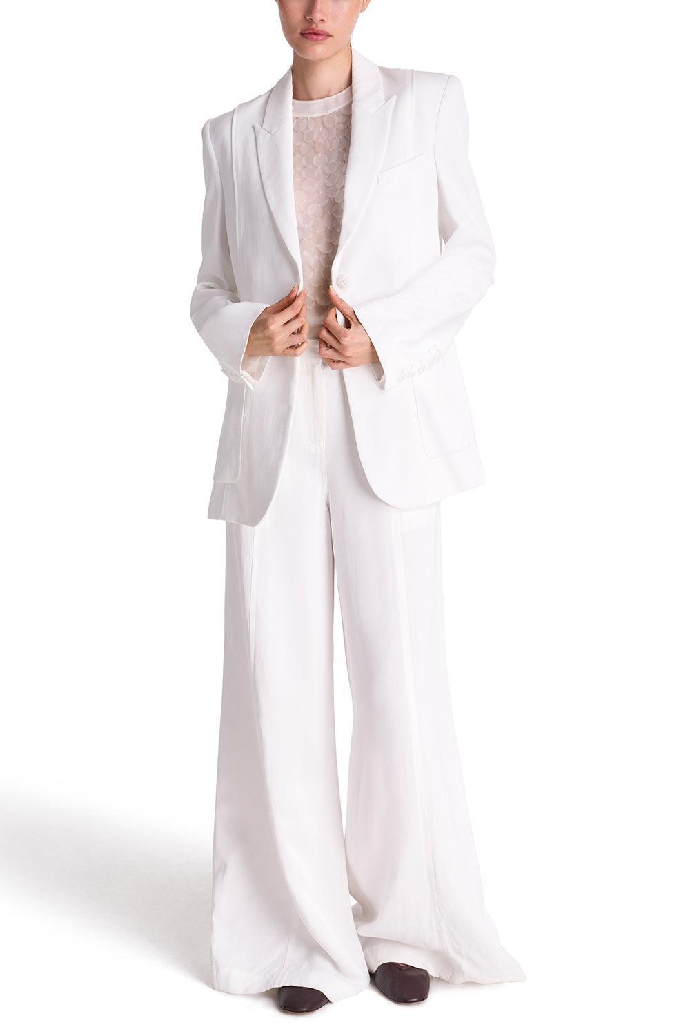 Morgan's Blazer-WHITE-XS-CLOTHINGJACKETBLAZERS-TWP