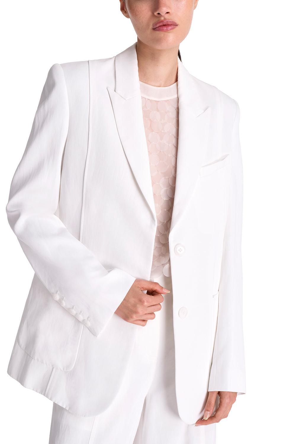 Morgan's Blazer-WHITE-XS-CLOTHINGJACKETBLAZERS-TWP