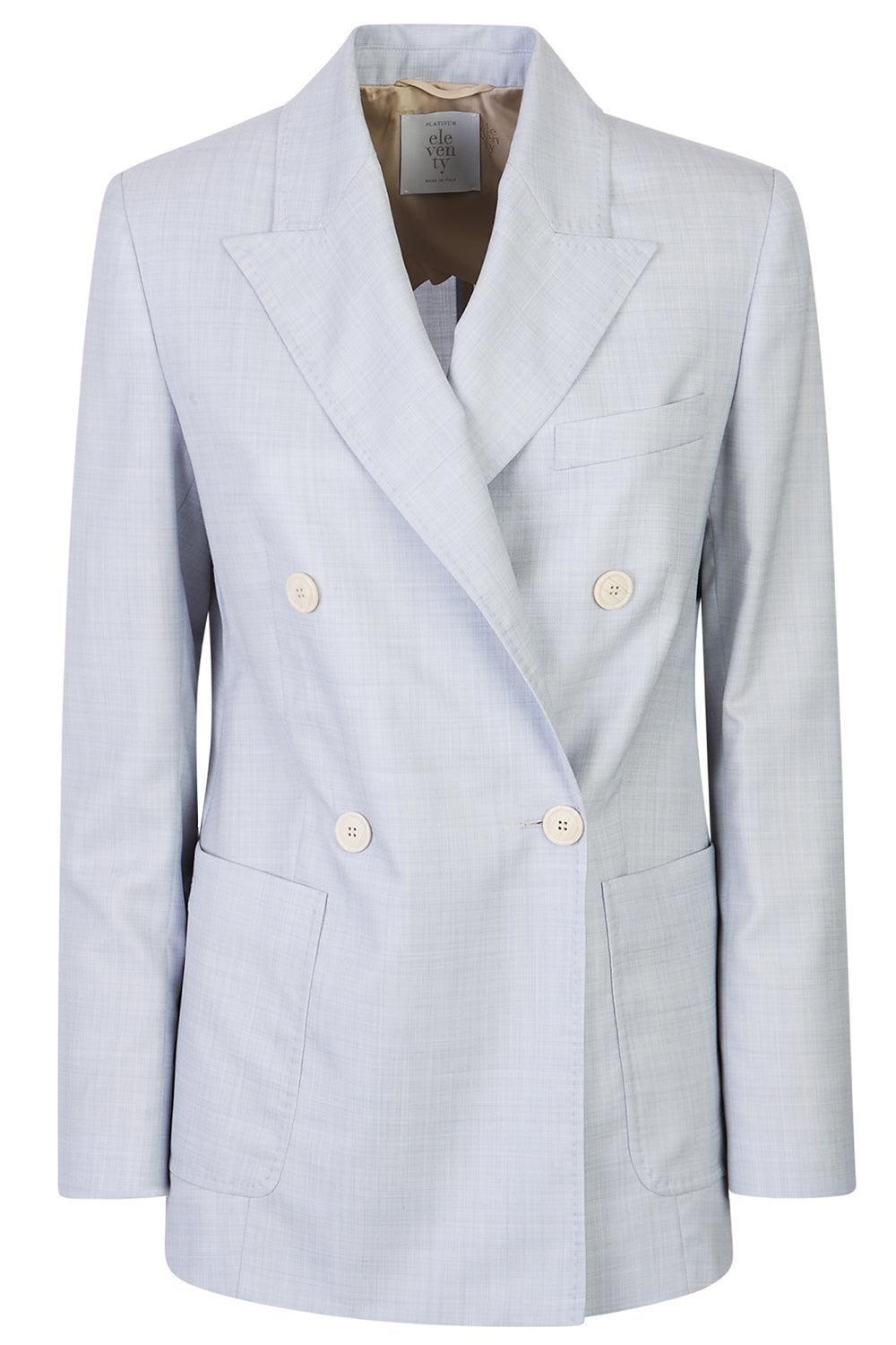Double Breasted Fitted Blazer