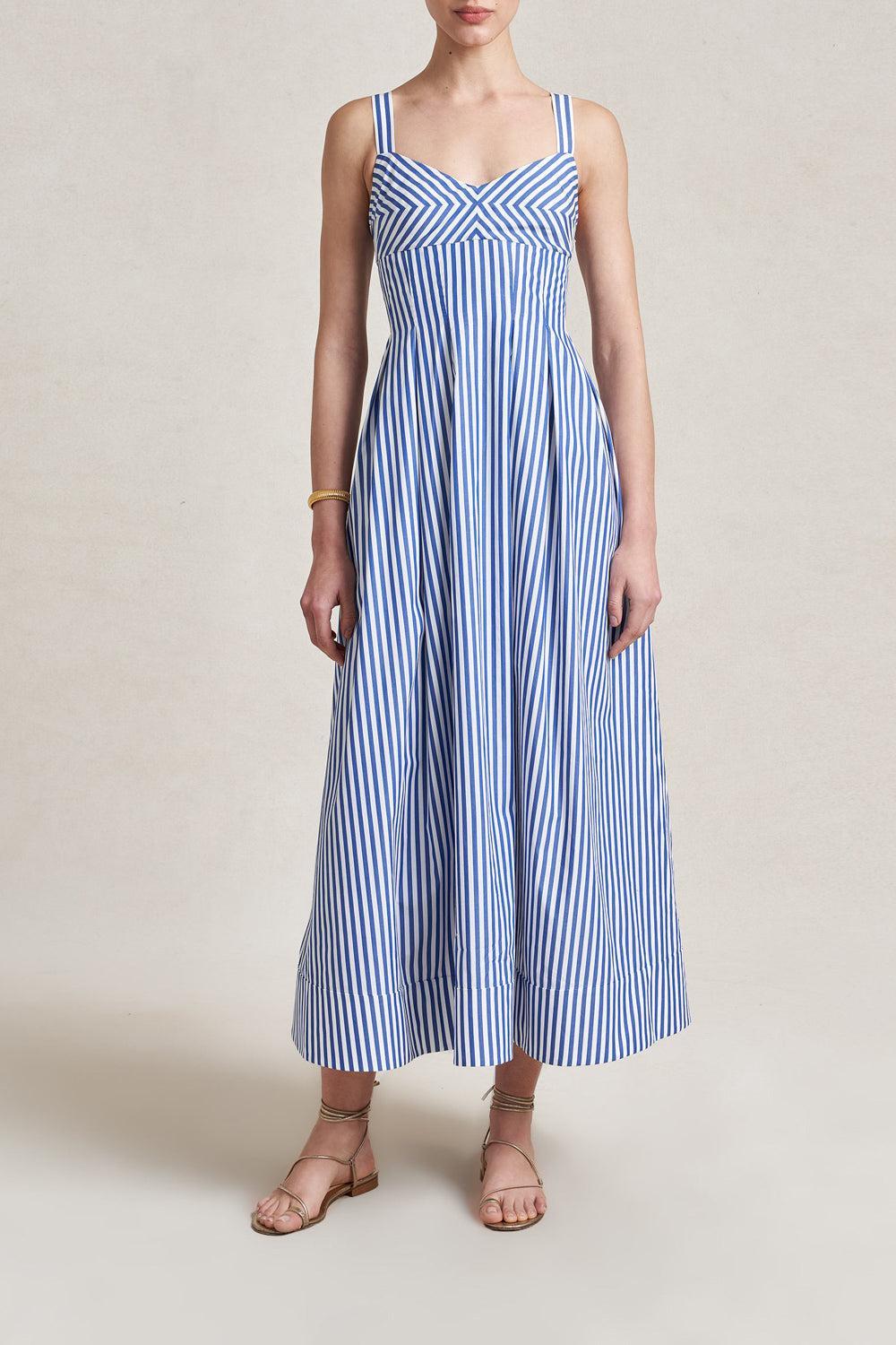Madeline Dress-BLUE-0-CLOTHINGDRESSCASUAL-LA LIGNE