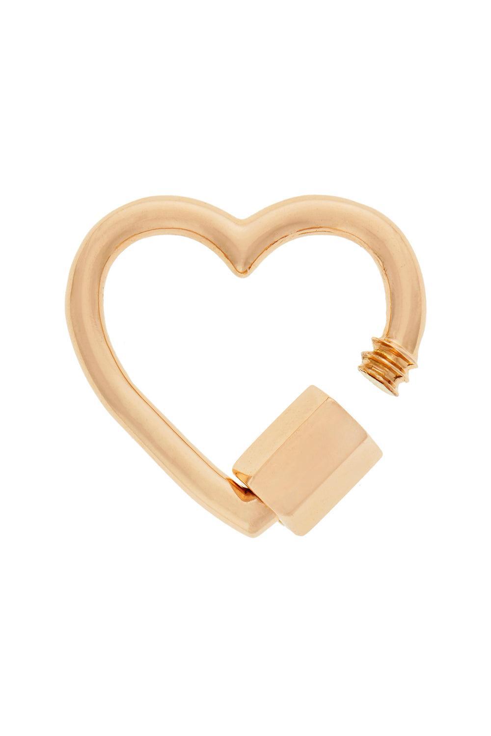 Heartlock Pendant - Yellow Gold-YELLOW GOLD-JEWELRYFINE JEWELPENDANT-MARLA AARON